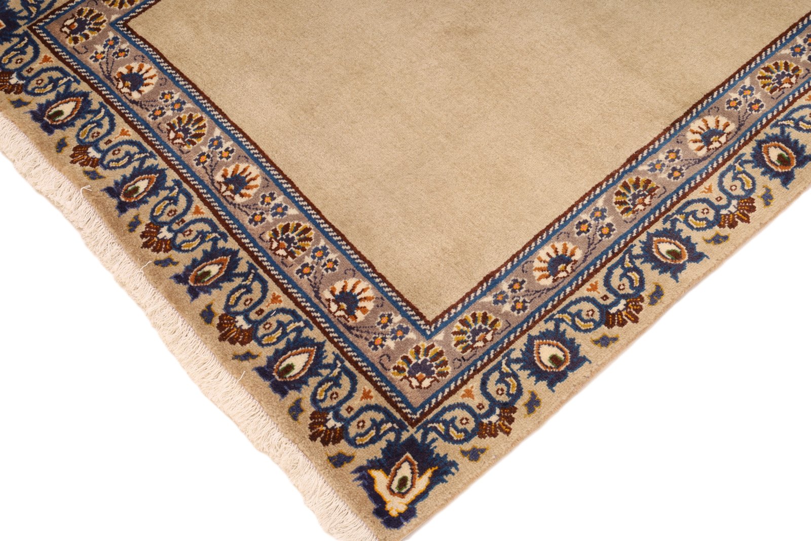 Handgeknüpfter Kashan Perserteppich 485 × 105 cm