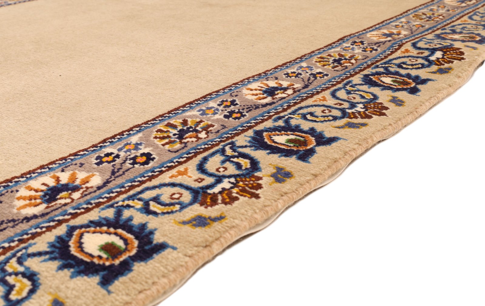 Handgeknüpfter Kashan Perserteppich 485 × 105 cm