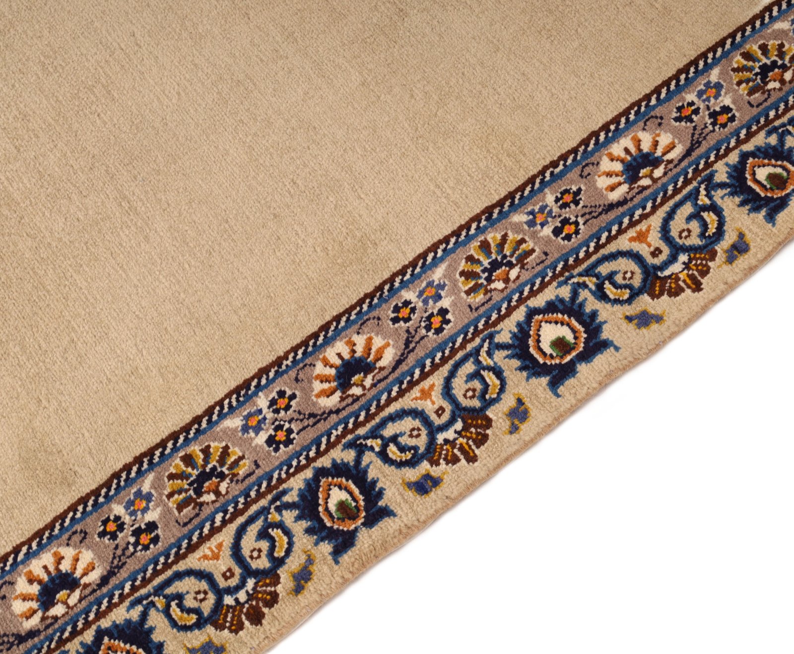 Handgeknüpfter Kashan Perserteppich 485 × 105 cm