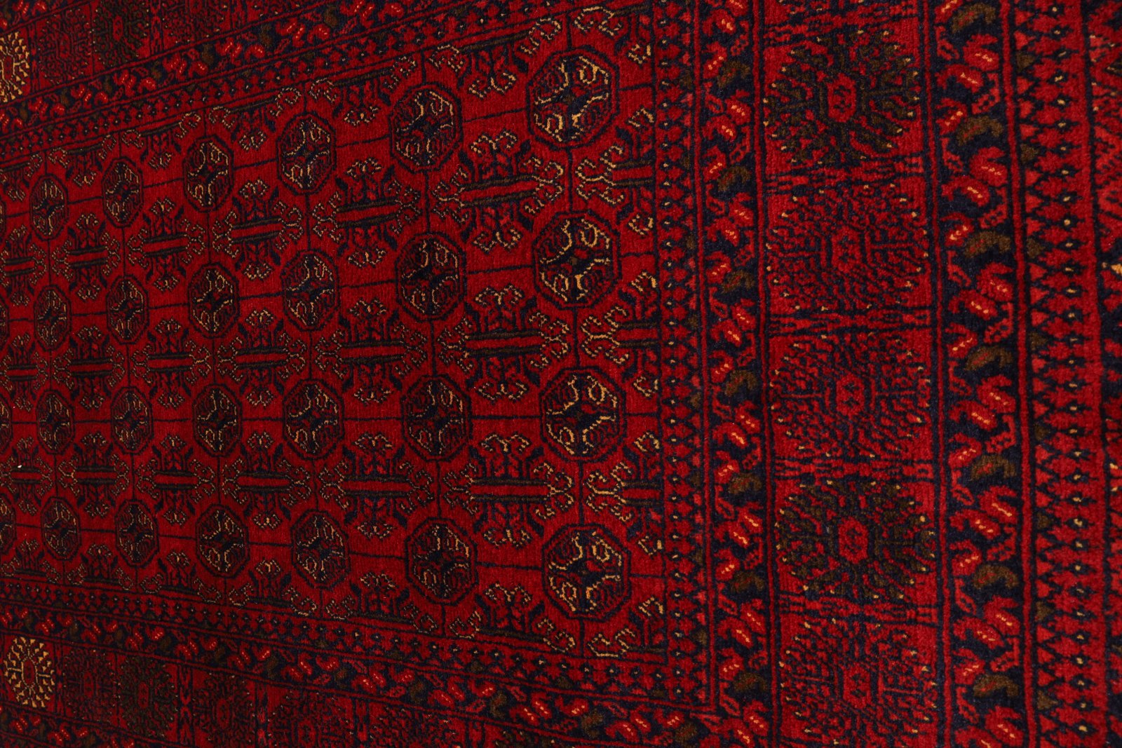 orientteppich-khal-mohammadi-284-x-83-cm-schurwolle-handgeknuepft-7 Handgeknüpfter Orientteppich, 284 × 83 cm