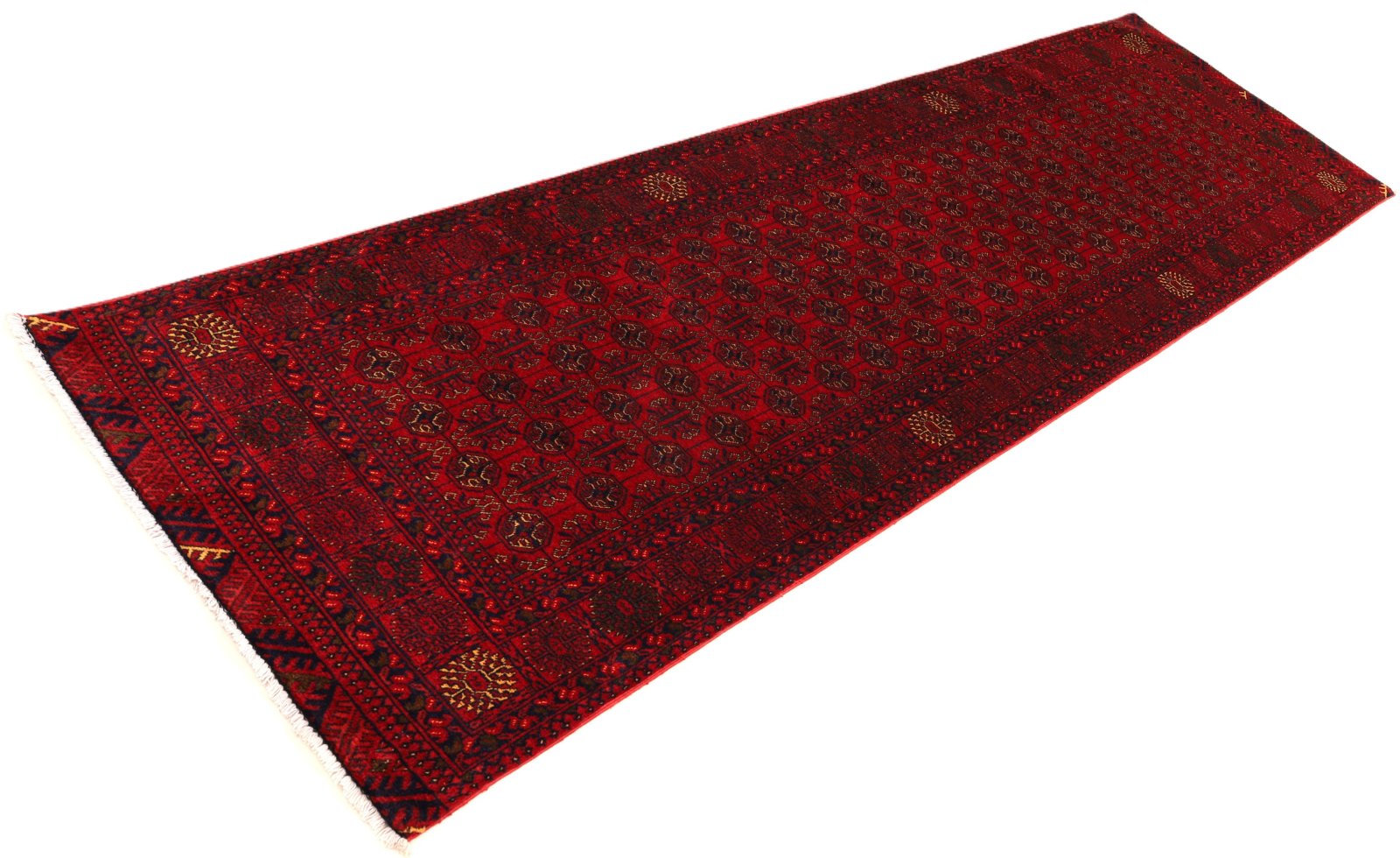 orientteppich-khal-mohammadi-284-x-83-cm-schurwolle-handgeknuepft-9 Handgeknüpfter Orientteppich, 284 × 83 cm