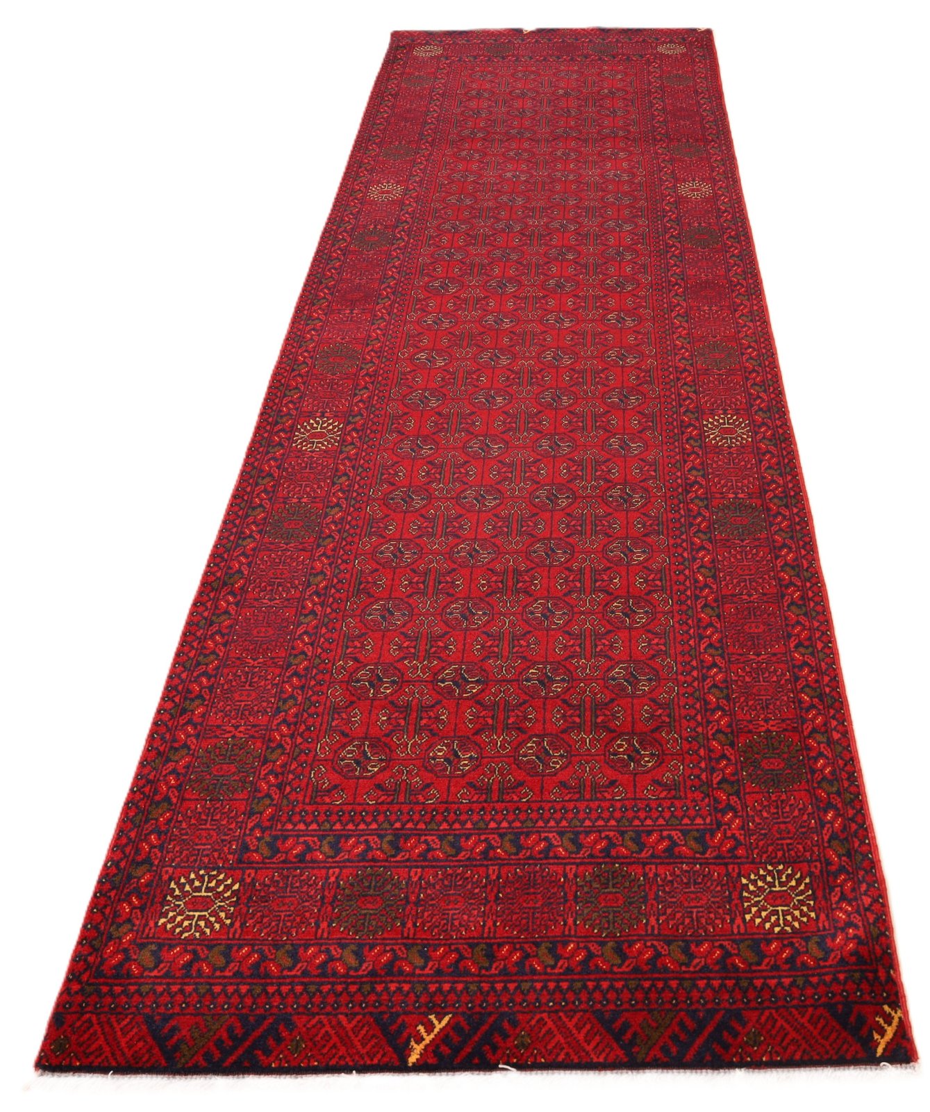 Handgeknüpfter Orientteppich, 283 × 81 cm