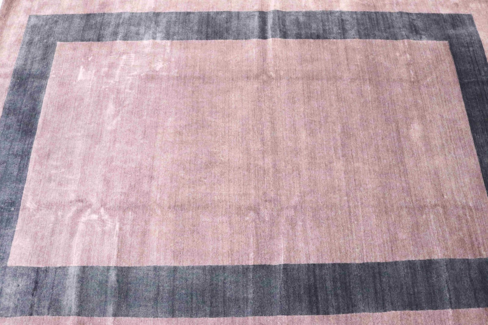 orientteppich-308-x-206-cm-wolle-handgeknuepft-lila-rosa-5 Loribaft Orientteppich 308 × 206 cm aus Wolle, handgeknüpft