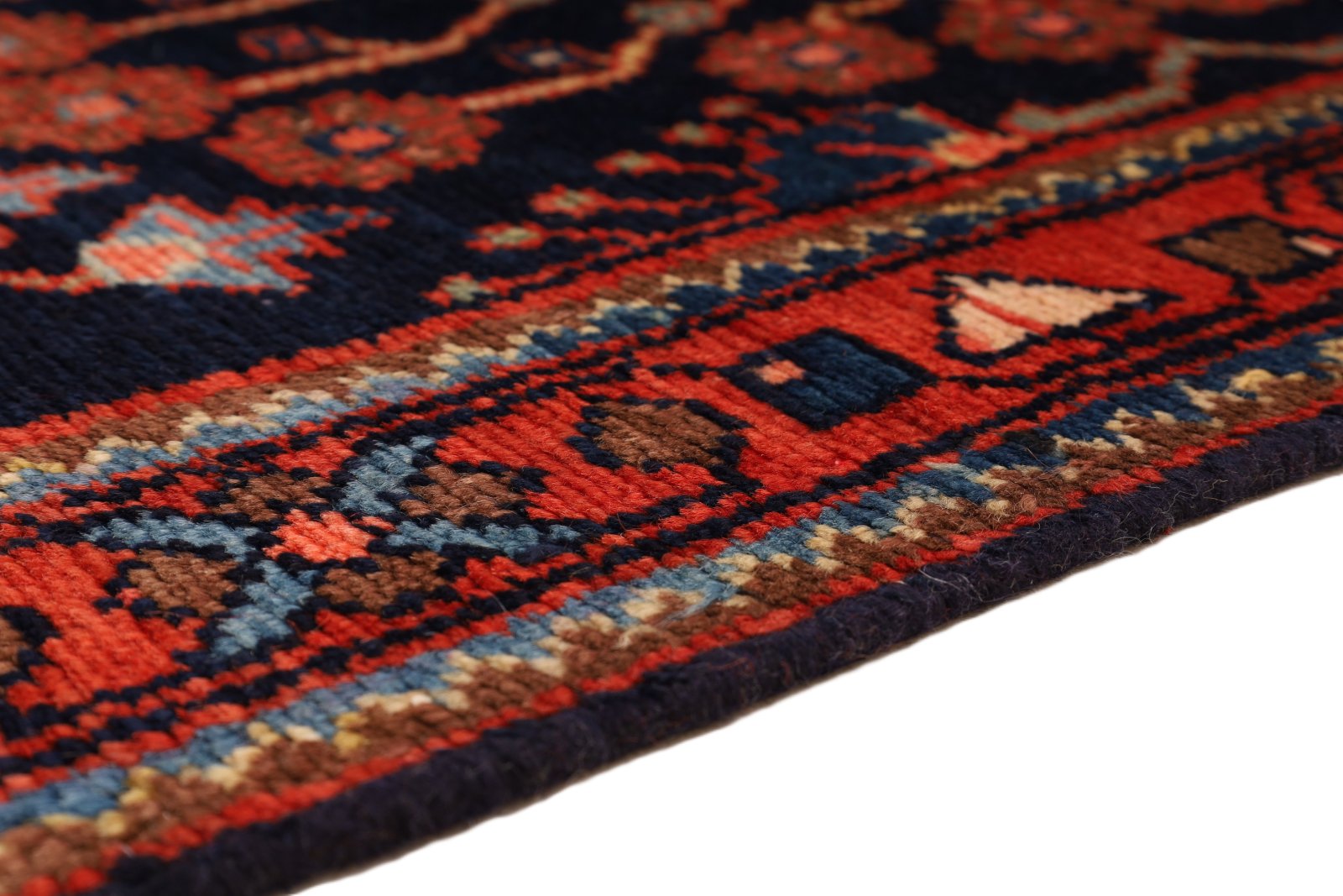 Malayer Perserteppich 519 × 101 cm aus Wolle, handgeknüpft