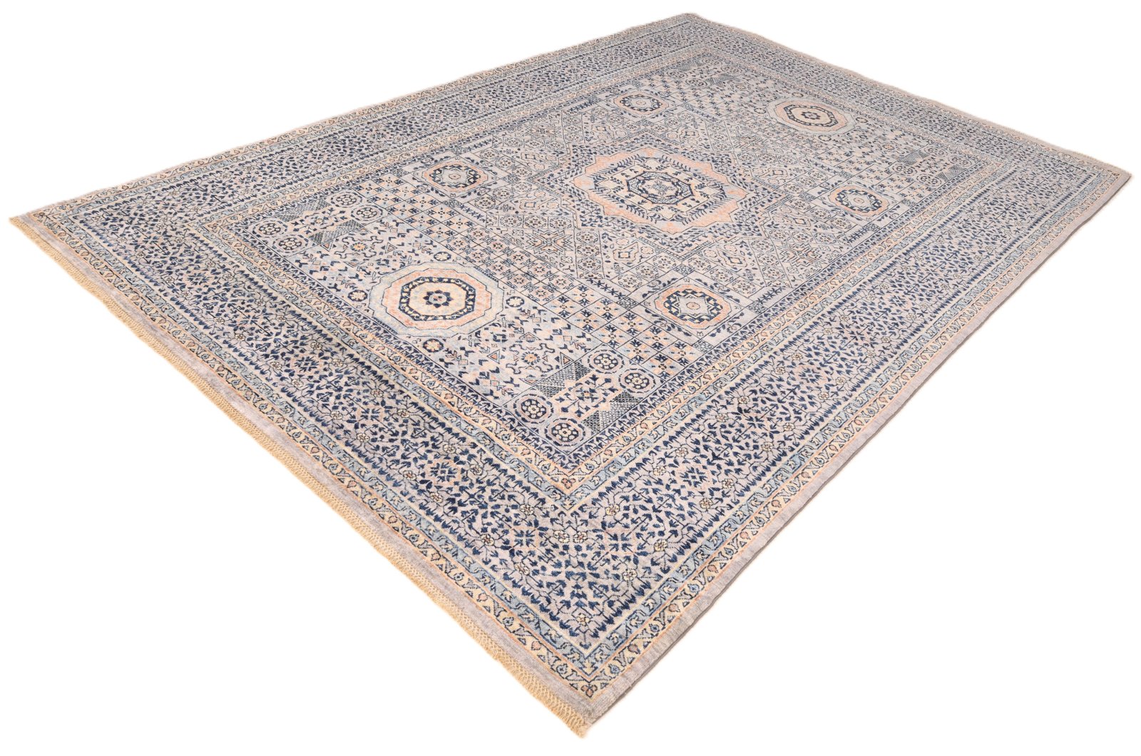 Mamluk Orientteppich aus Pakistan, 299 × 207 cm
