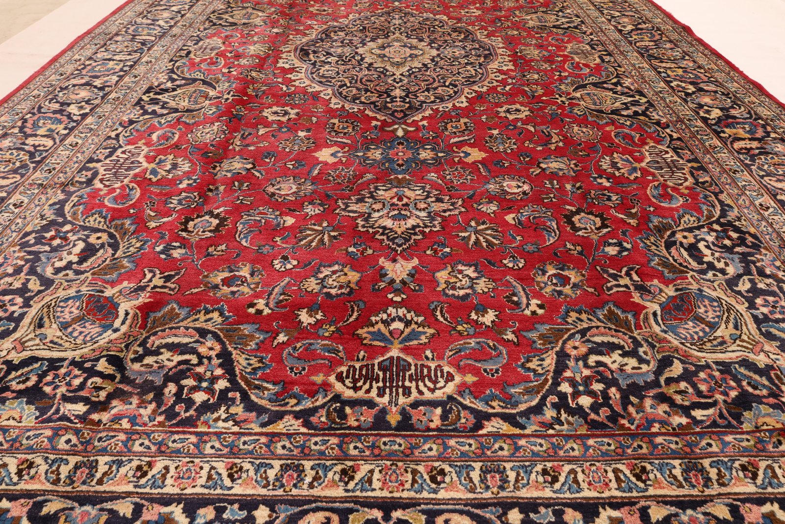 Handgeknüpfter Mashhad Perserteppich 479 × 295 cm
