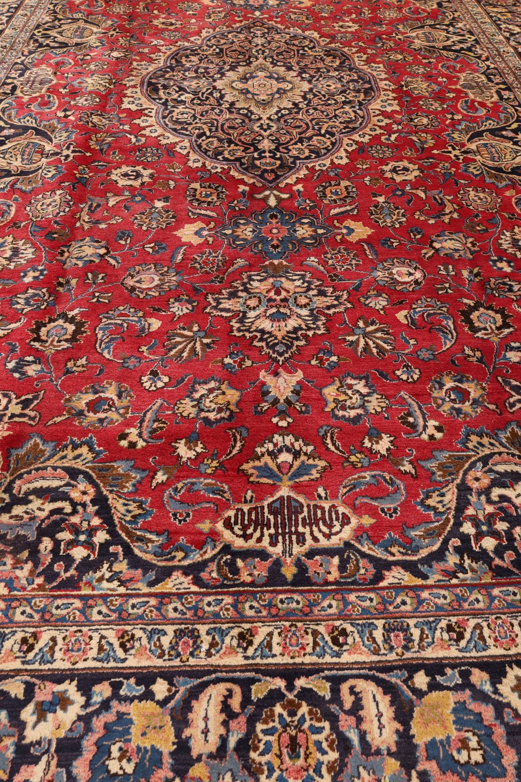 Handgeknüpfter Mashhad Perserteppich 479 × 295 cm