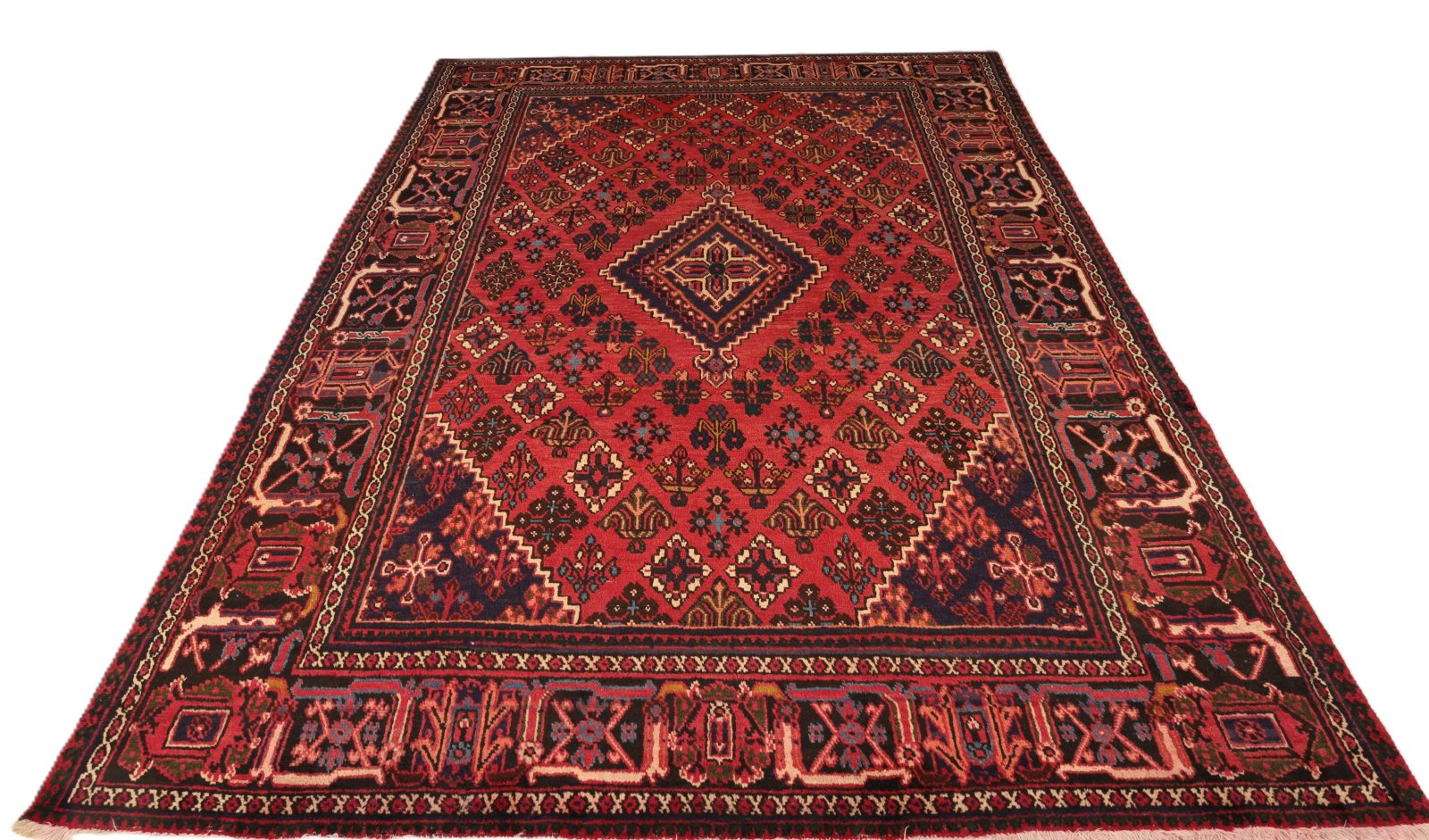 Handgeknüpfter Perserteppich, 319 × 212 cm, Wolle