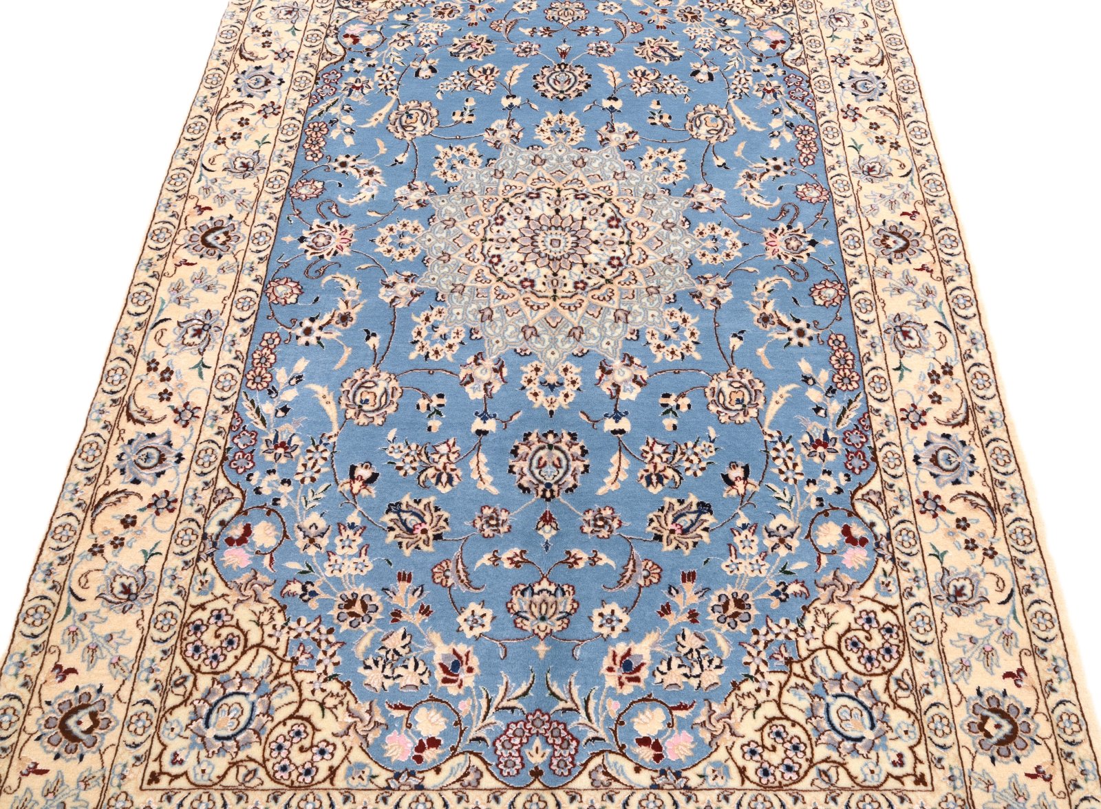 Antiker Nain Perserteppich aus Iran, 178 × 120 cm