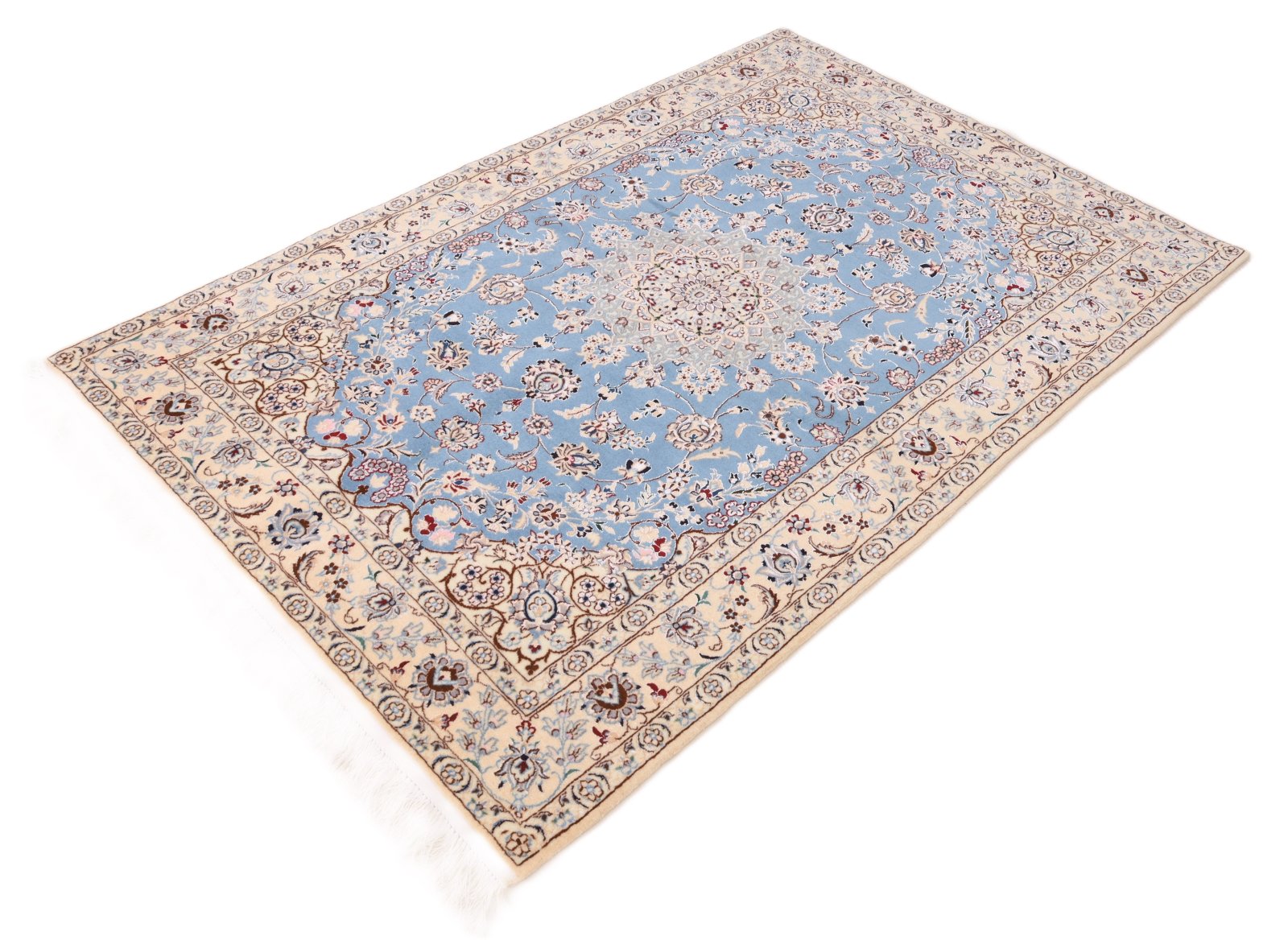 Antiker Nain Perserteppich aus Iran, 178 × 120 cm