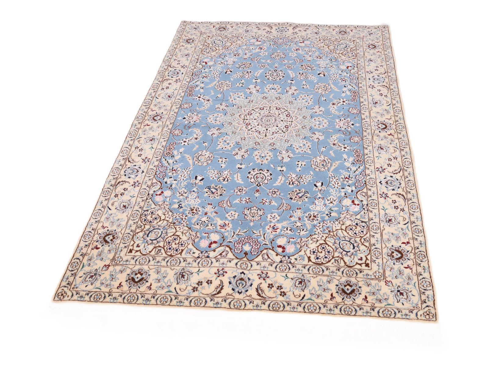 Antiker Nain Perserteppich aus Iran, 178 × 120 cm