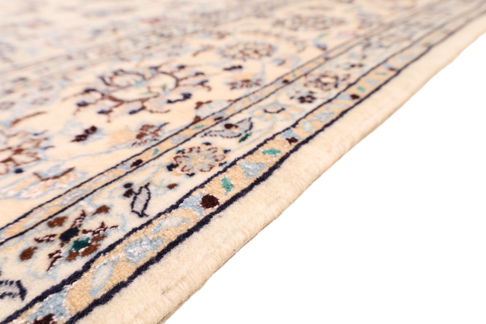 perserteppich-247-x-168-cm-wolle-und-seide-handgewebt-6 Handgewebter Nain Perserteppich 247 × 168 cm