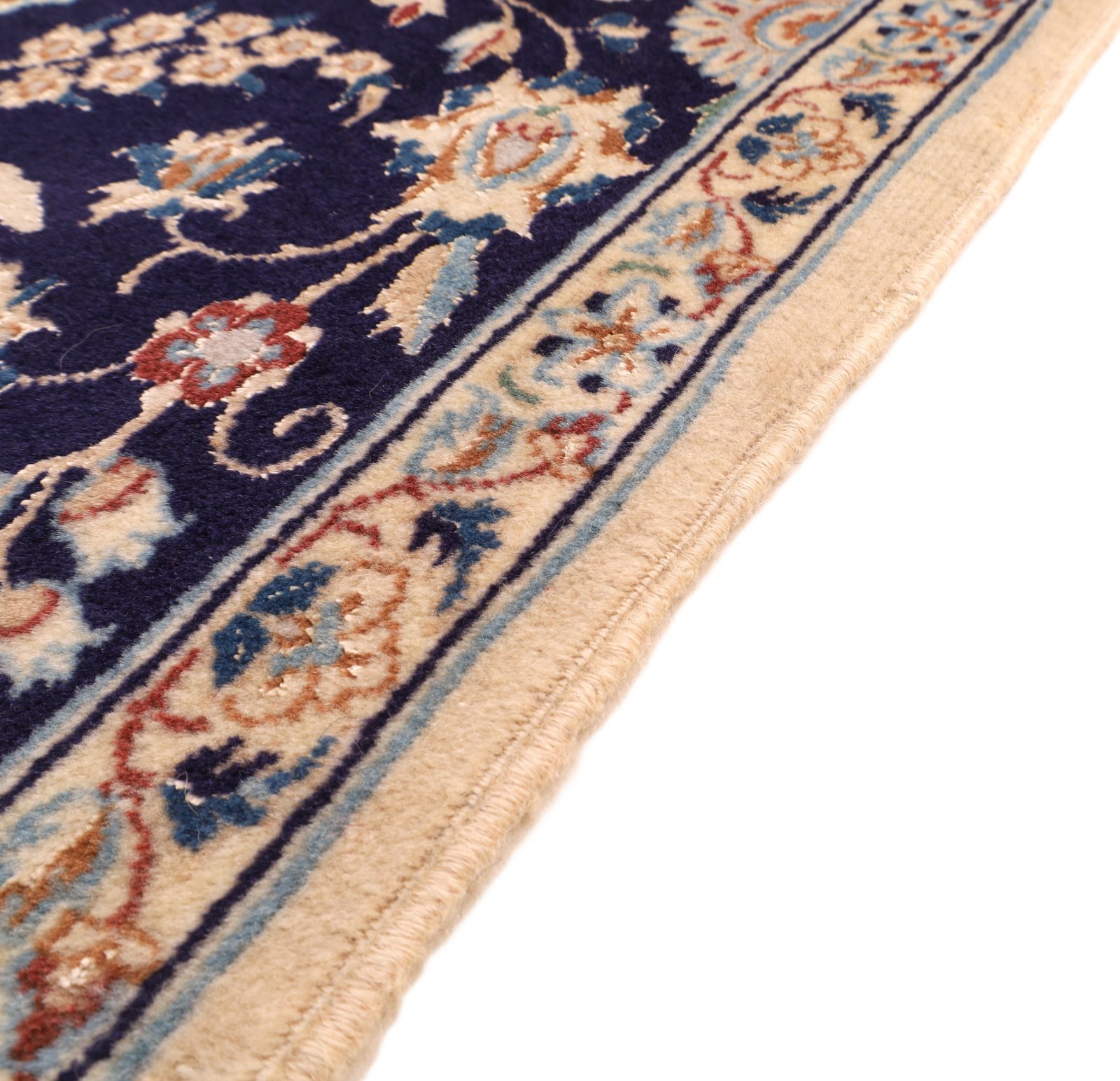 Nain Perserteppich aus Iran, 195 × 58 cm