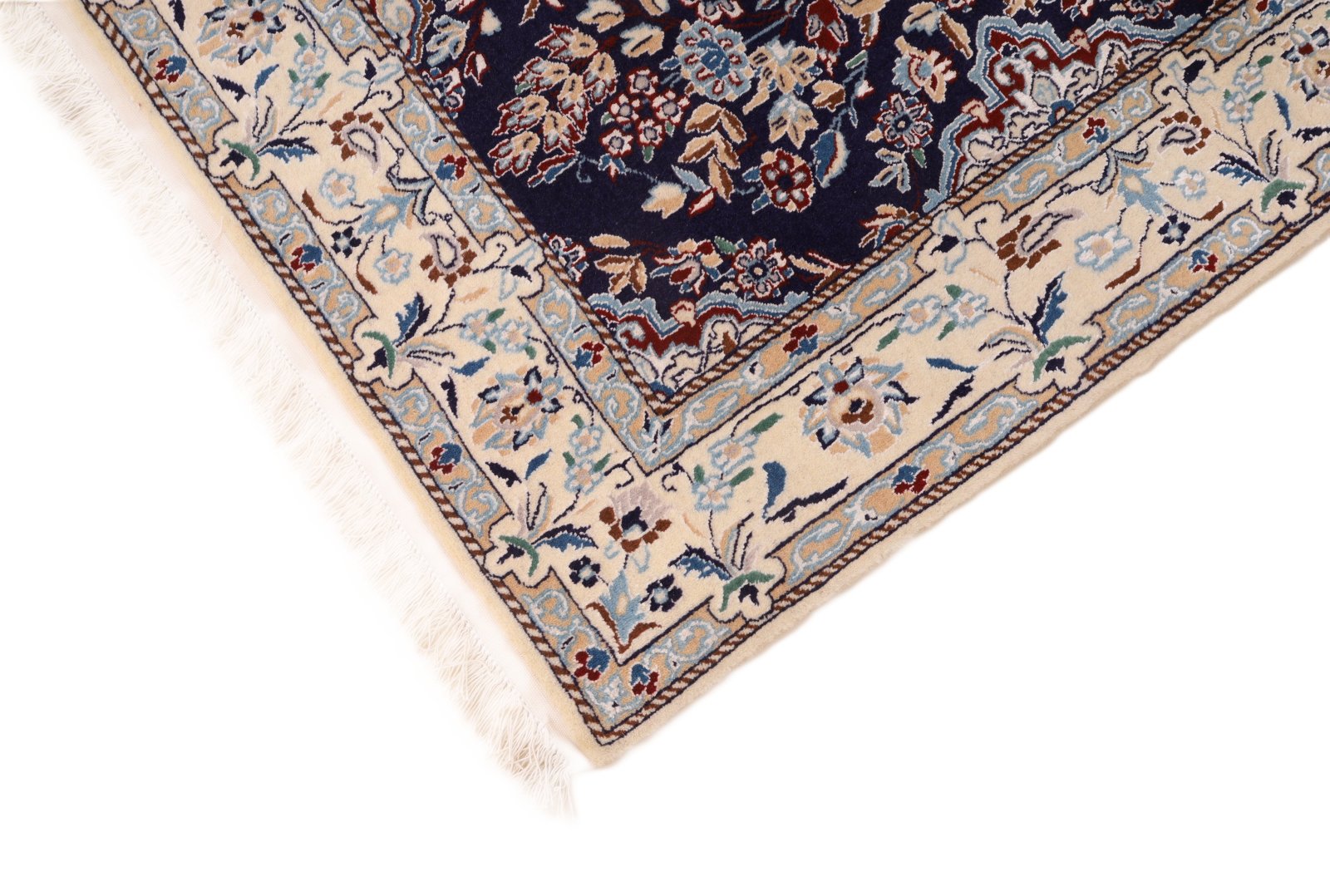Handgewebter Nain Perserteppich 225 × 99 cm