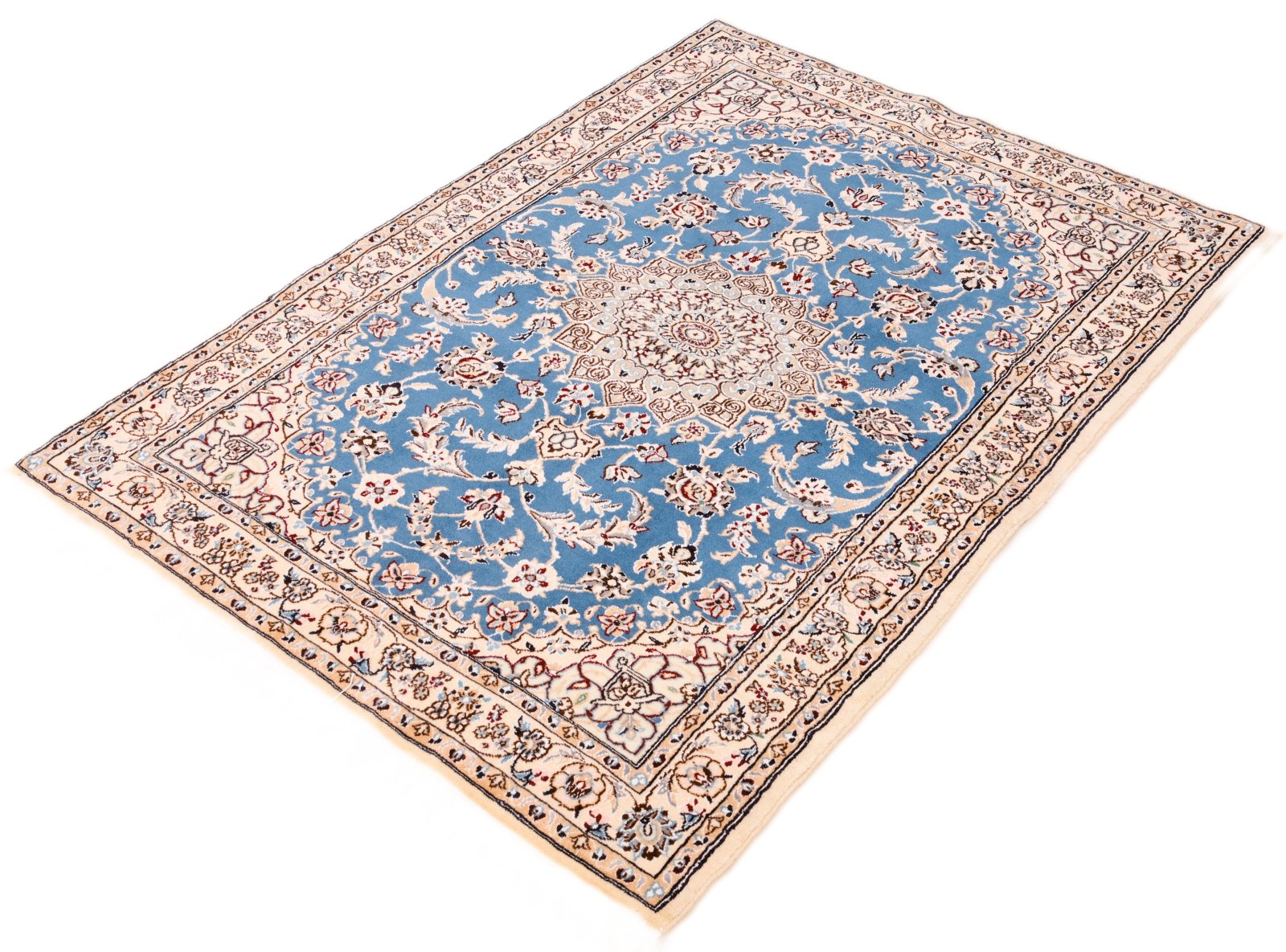 Handgeknüpfter Nain Perserteppich 151 × 106 cm