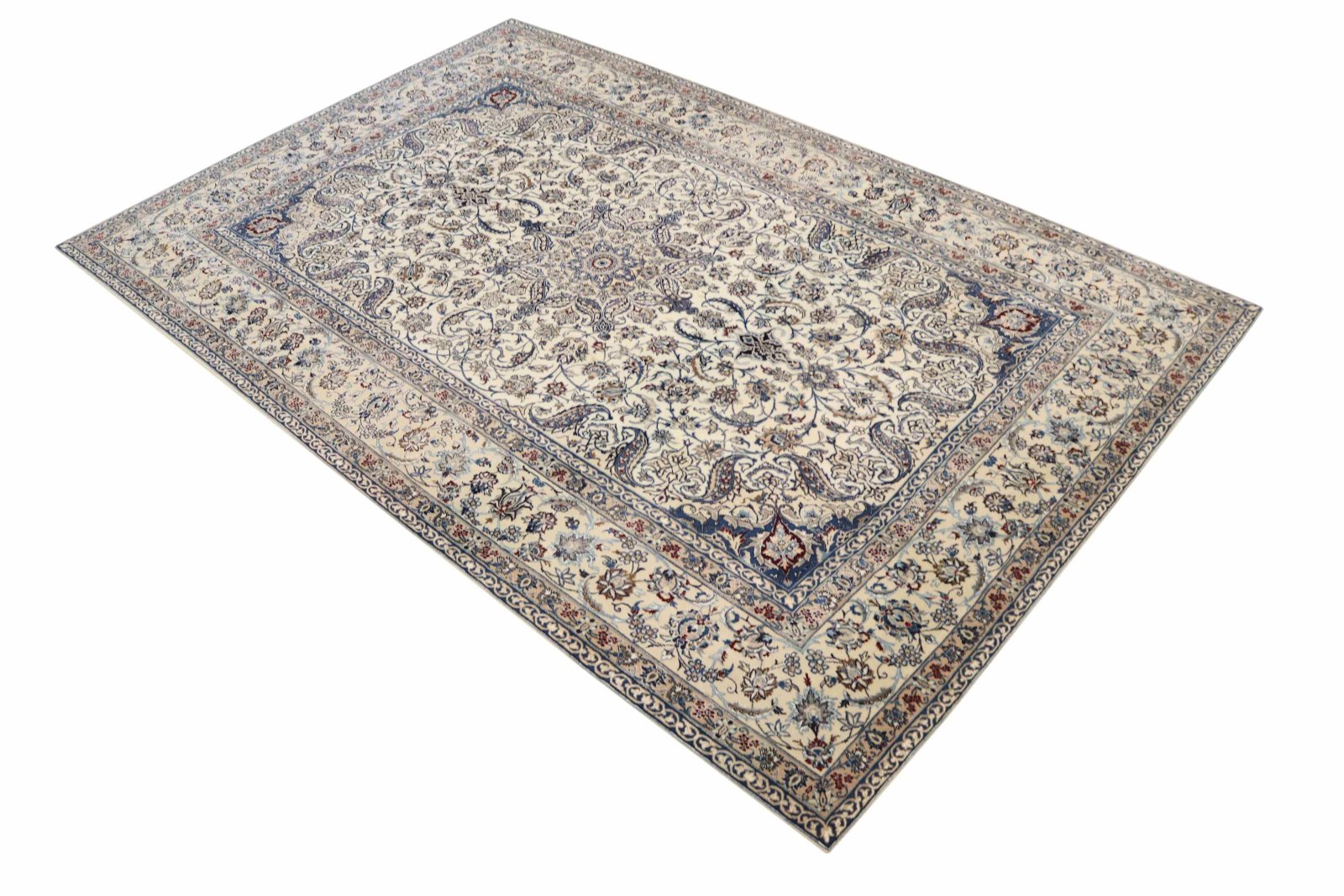 Nain Perserteppich 332 × 220 cm aus Wolle, handgeknüpft