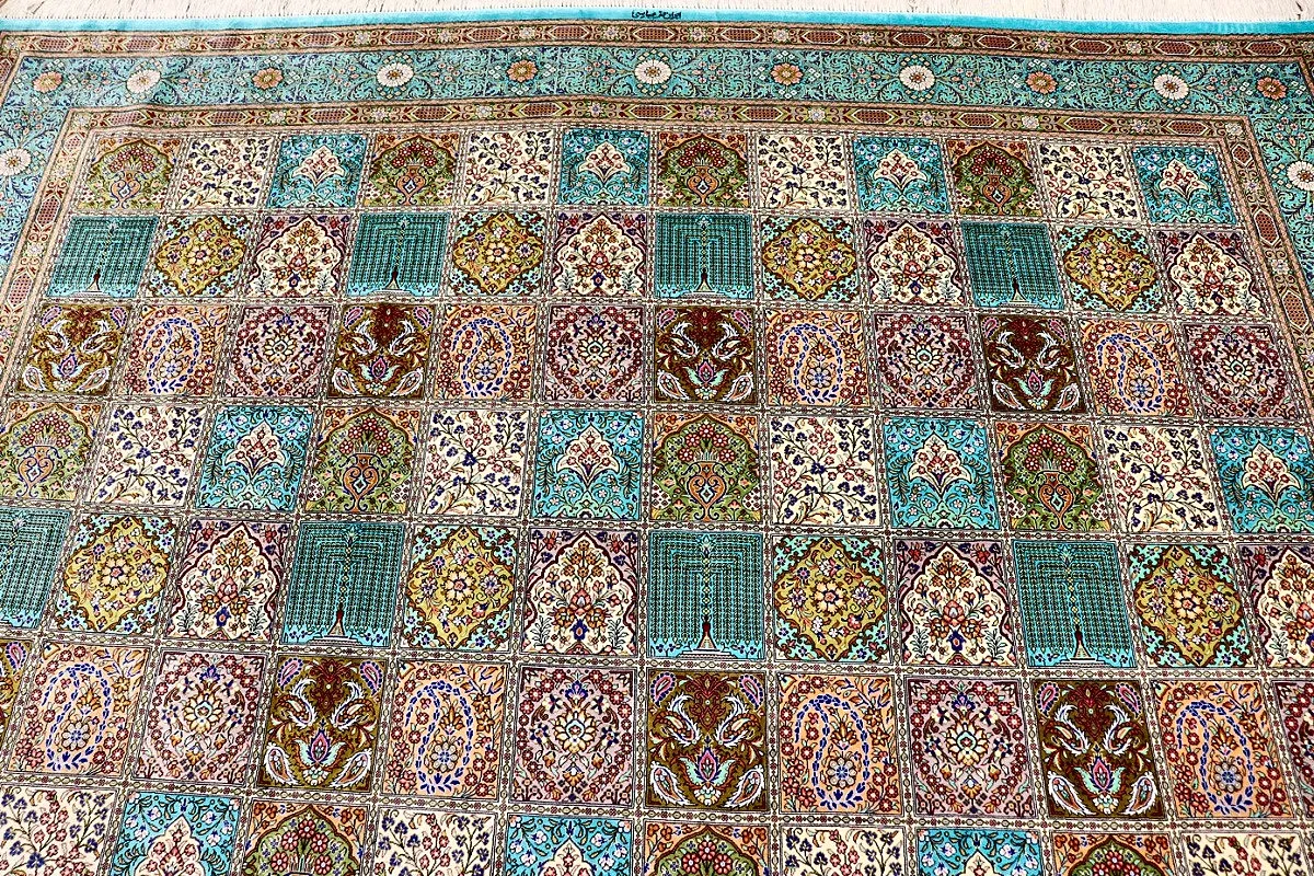 118132-04 Ghom Perserteppich aus Iran, 355 × 250 cm