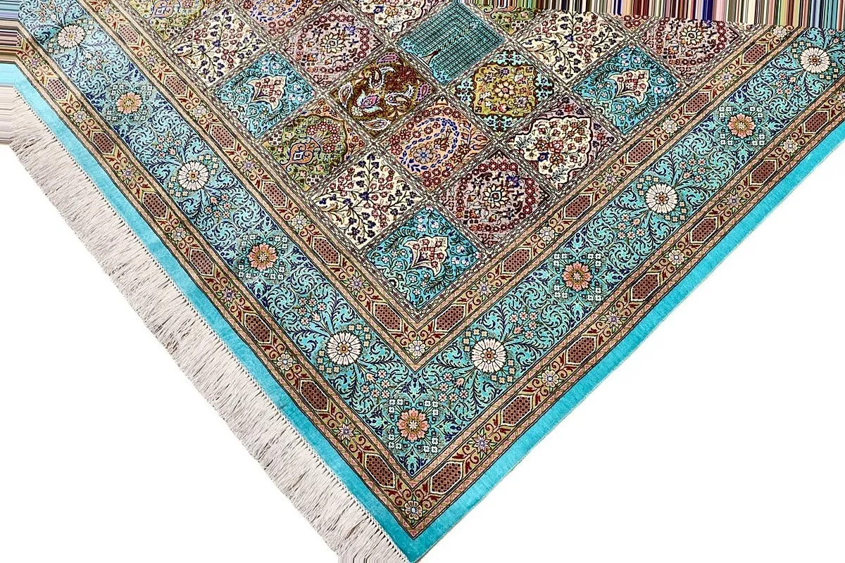 118132-06 Ghom Perserteppich aus Iran, 355 × 250 cm