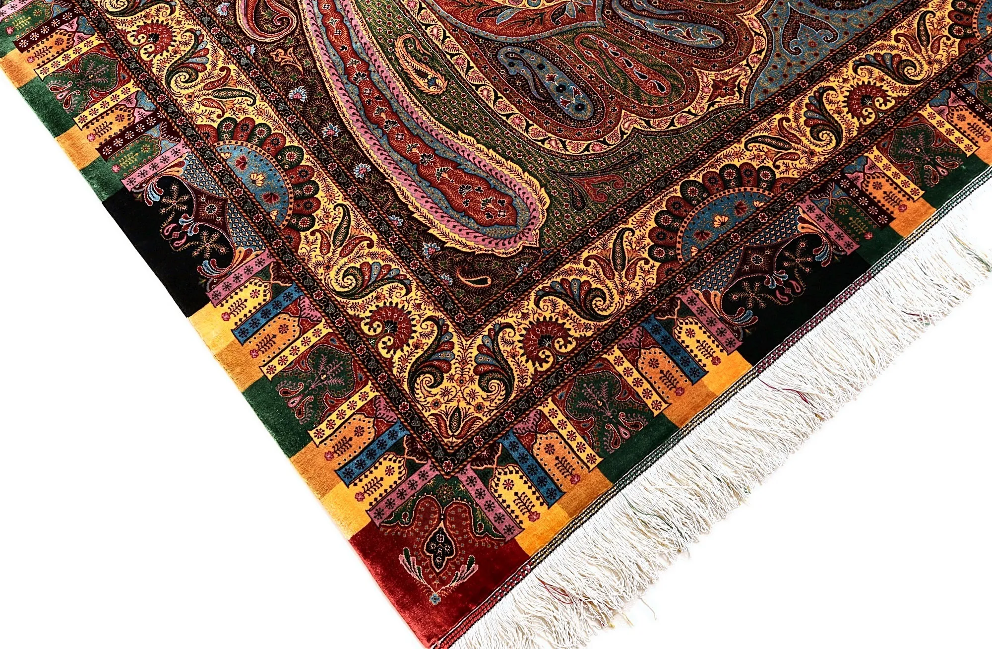 Ghom Perserteppich aus Iran, 300 × 200 cm