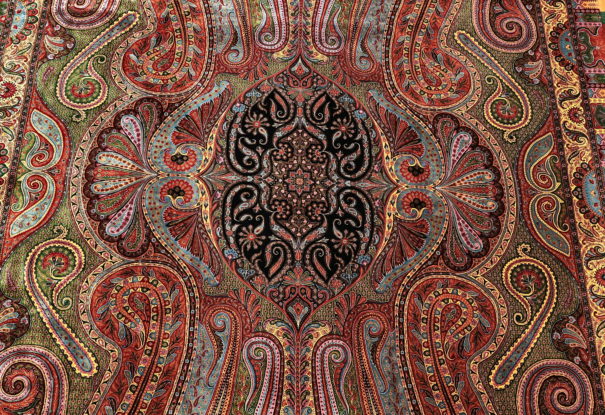 Ghom Perserteppich aus Iran, 300 × 200 cm