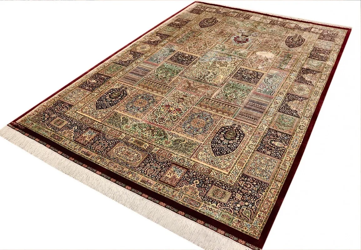 Ghom Perserteppich aus Iran, 300 × 200 cm