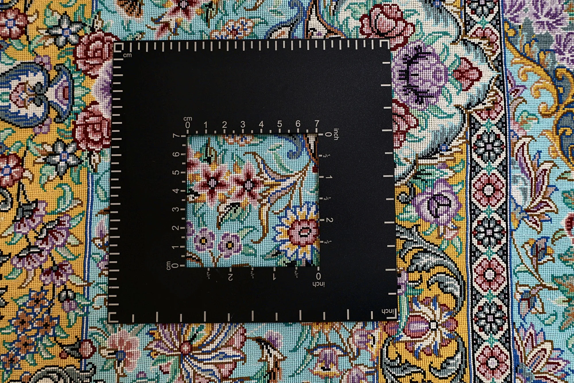 Handgeknüpfter Ghom Perserteppich 300 × 195 cm