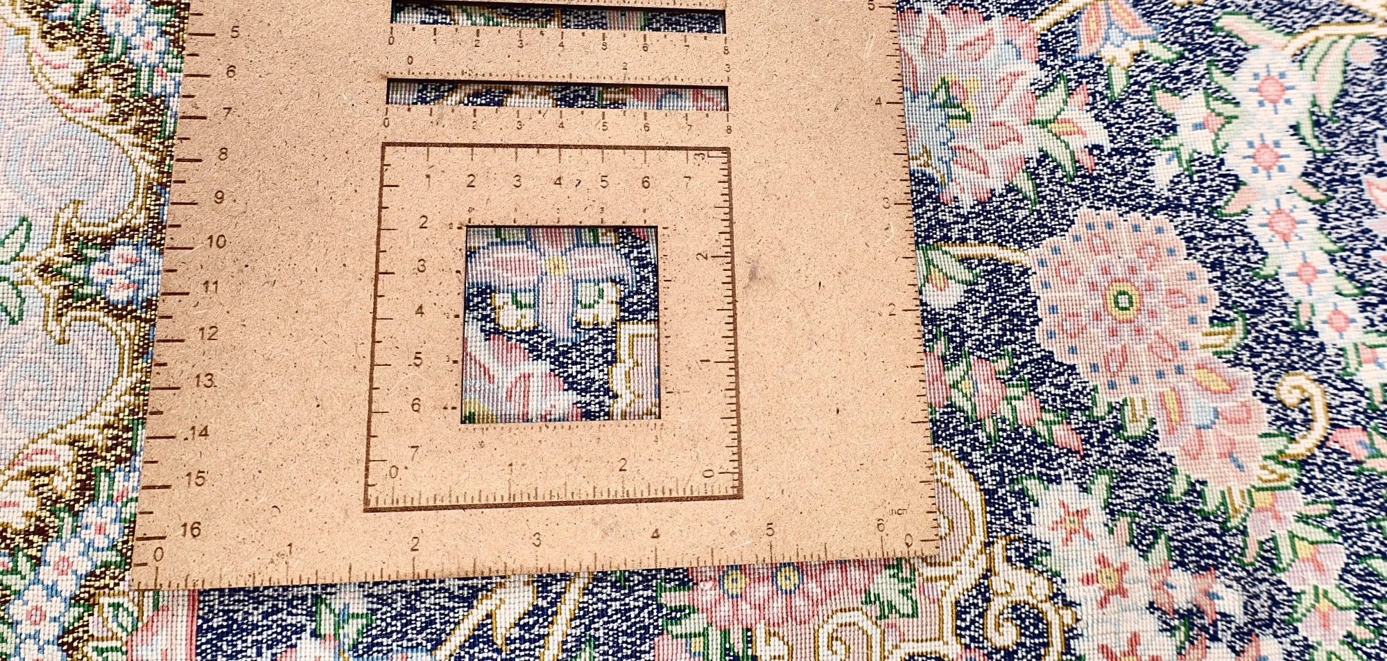 Ghom Perserteppich aus Iran, 260 × 200 cm