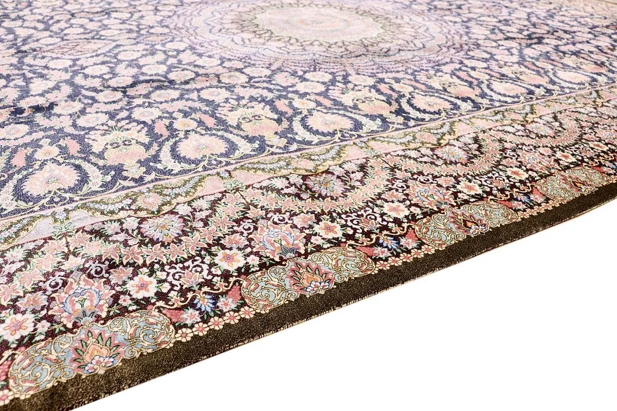Ghom Perserteppich aus Iran, 260 × 200 cm