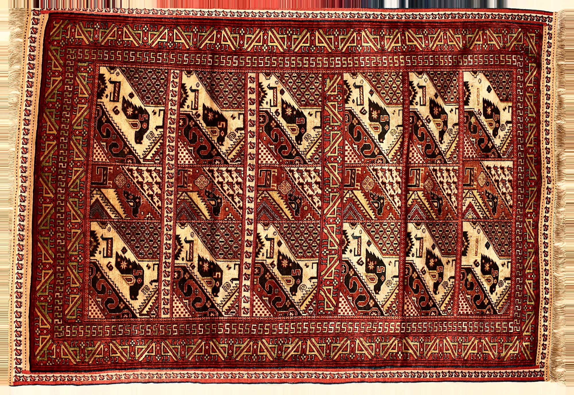 Perserteppich aus Iran, 146 × 103 cm