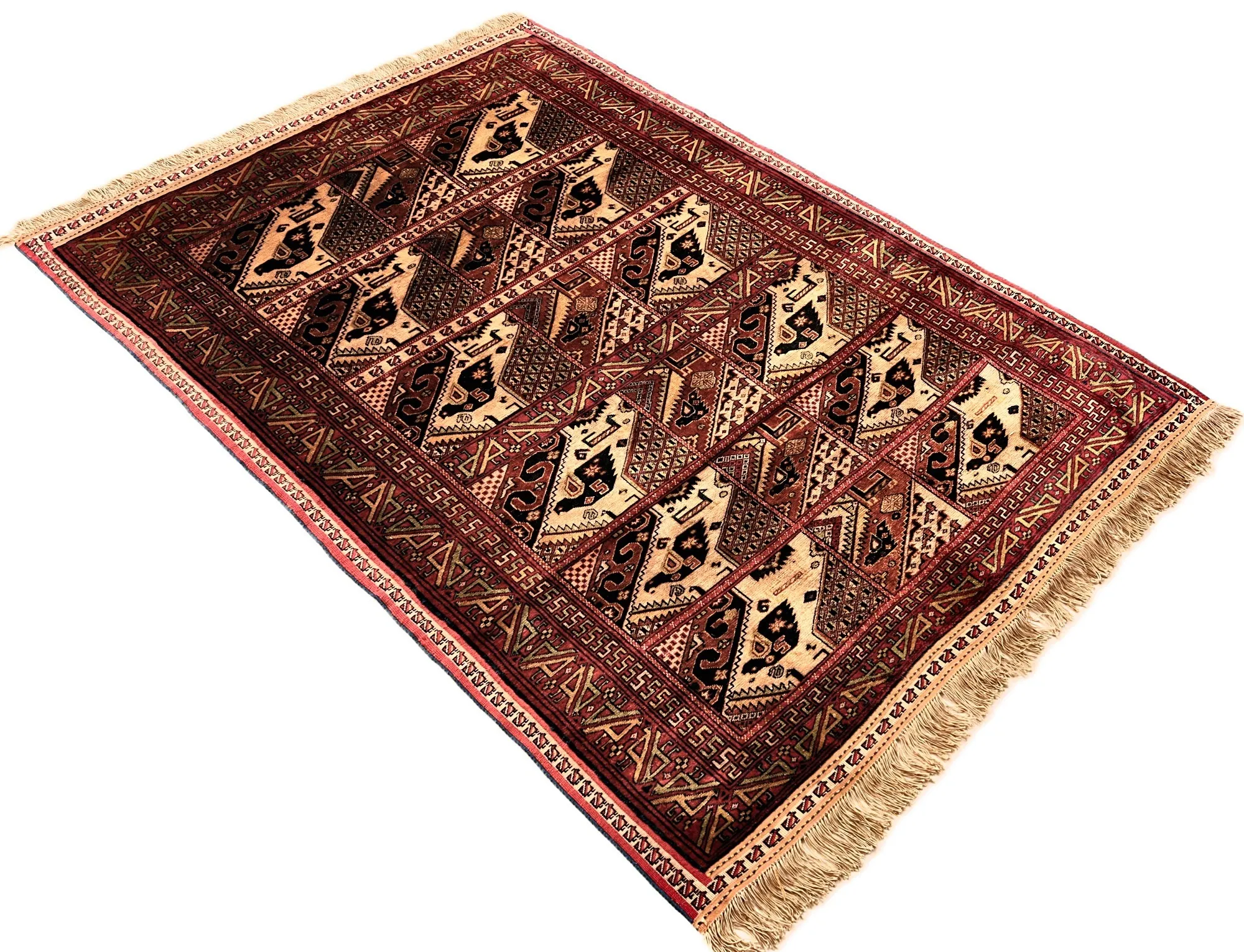 Perserteppich aus Iran, 146 × 103 cm