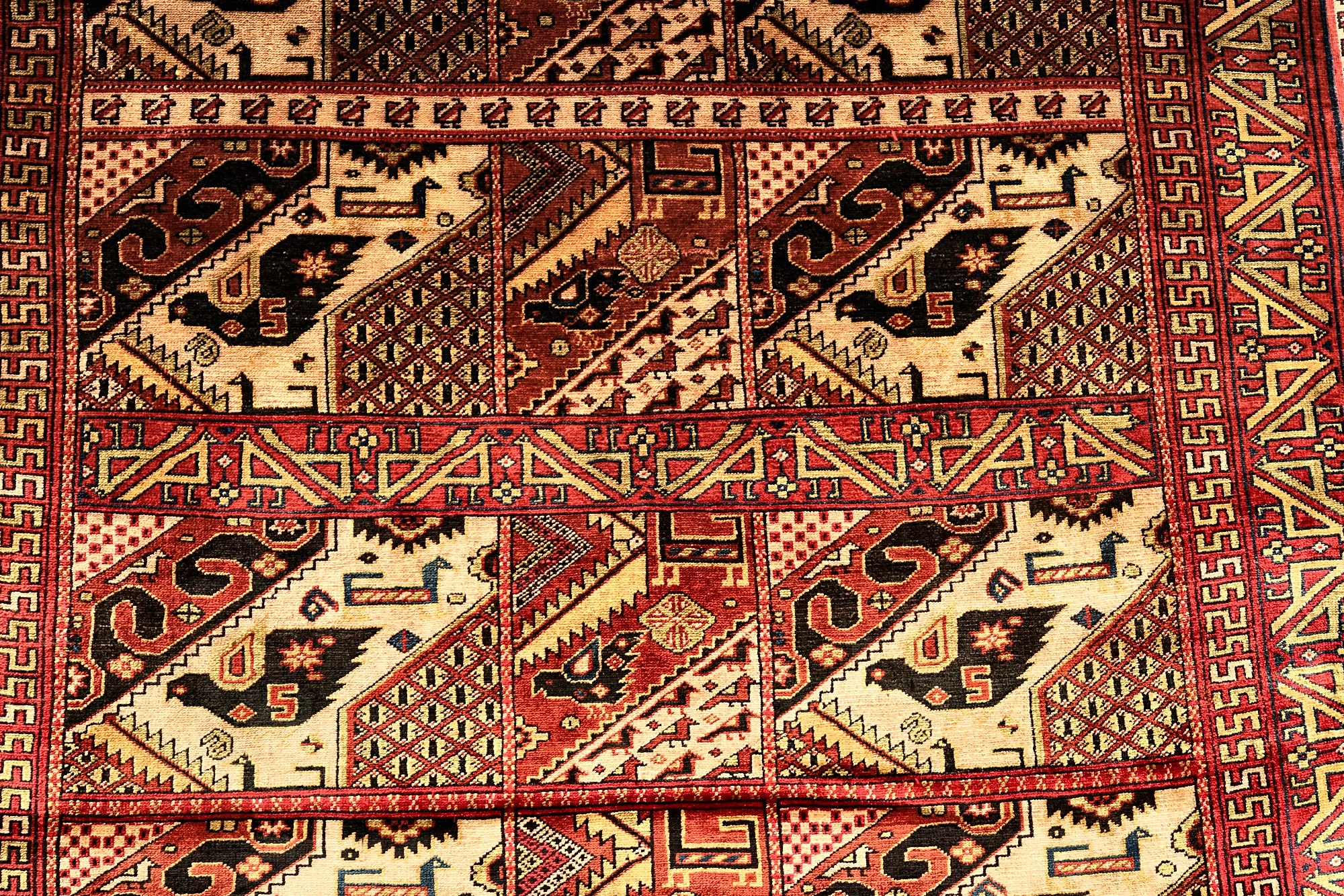 Perserteppich aus Iran, 146 × 103 cm
