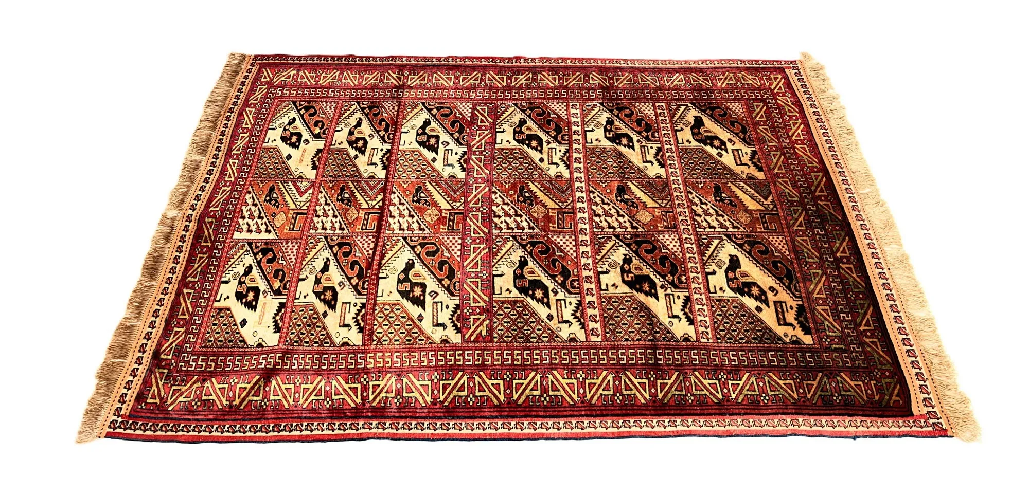 Perserteppich aus Iran, 146 × 103 cm