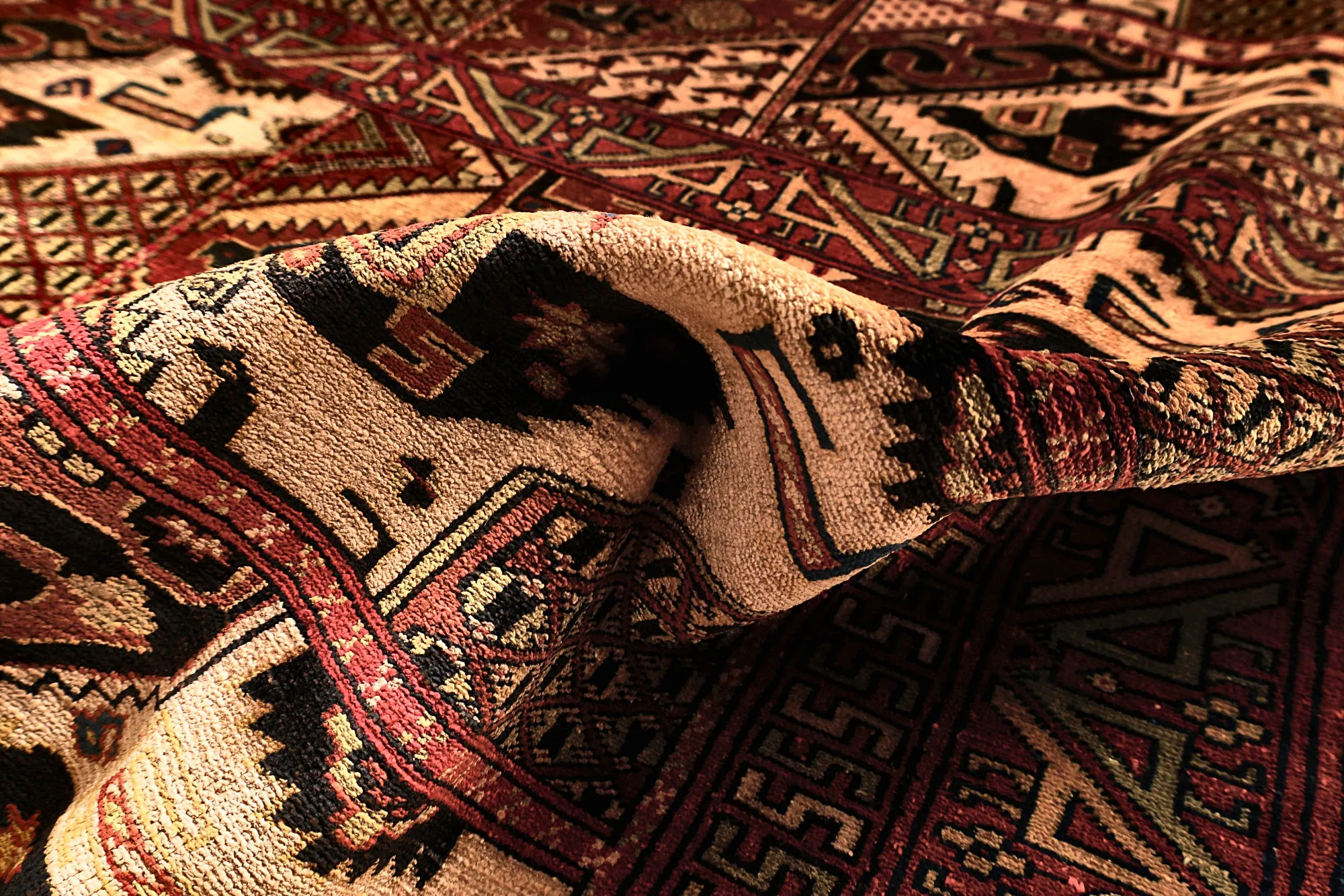Perserteppich aus Iran, 146 × 103 cm