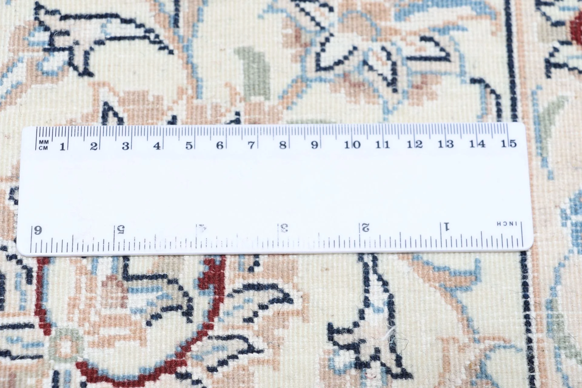 Handgeknüpfter Nain Perserteppich, 250 × 350 cm, Wolle & Seide