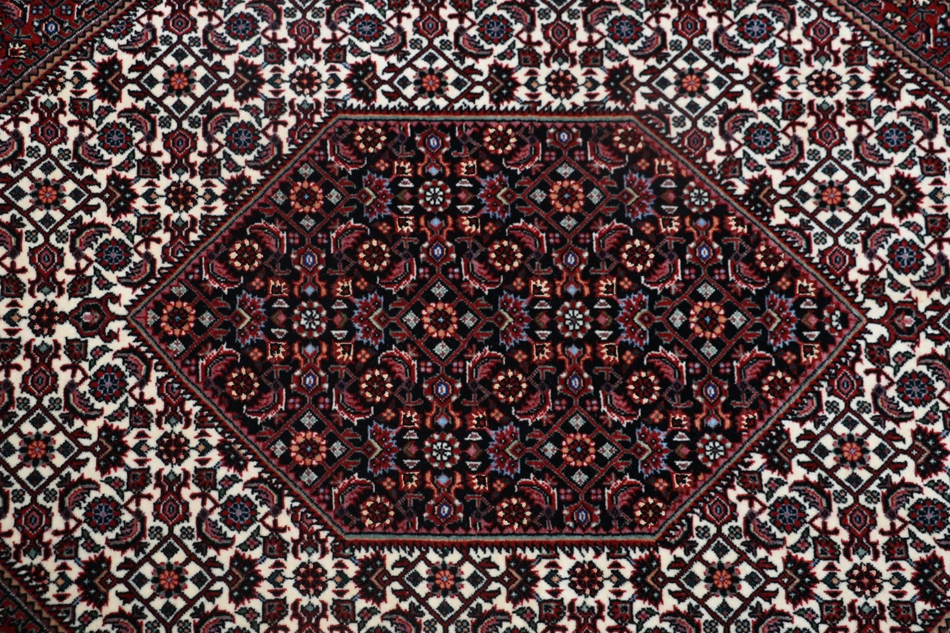 Handgeknüpfter Bijar Perserteppich, 205 × 300 cm, Wolle & Seide