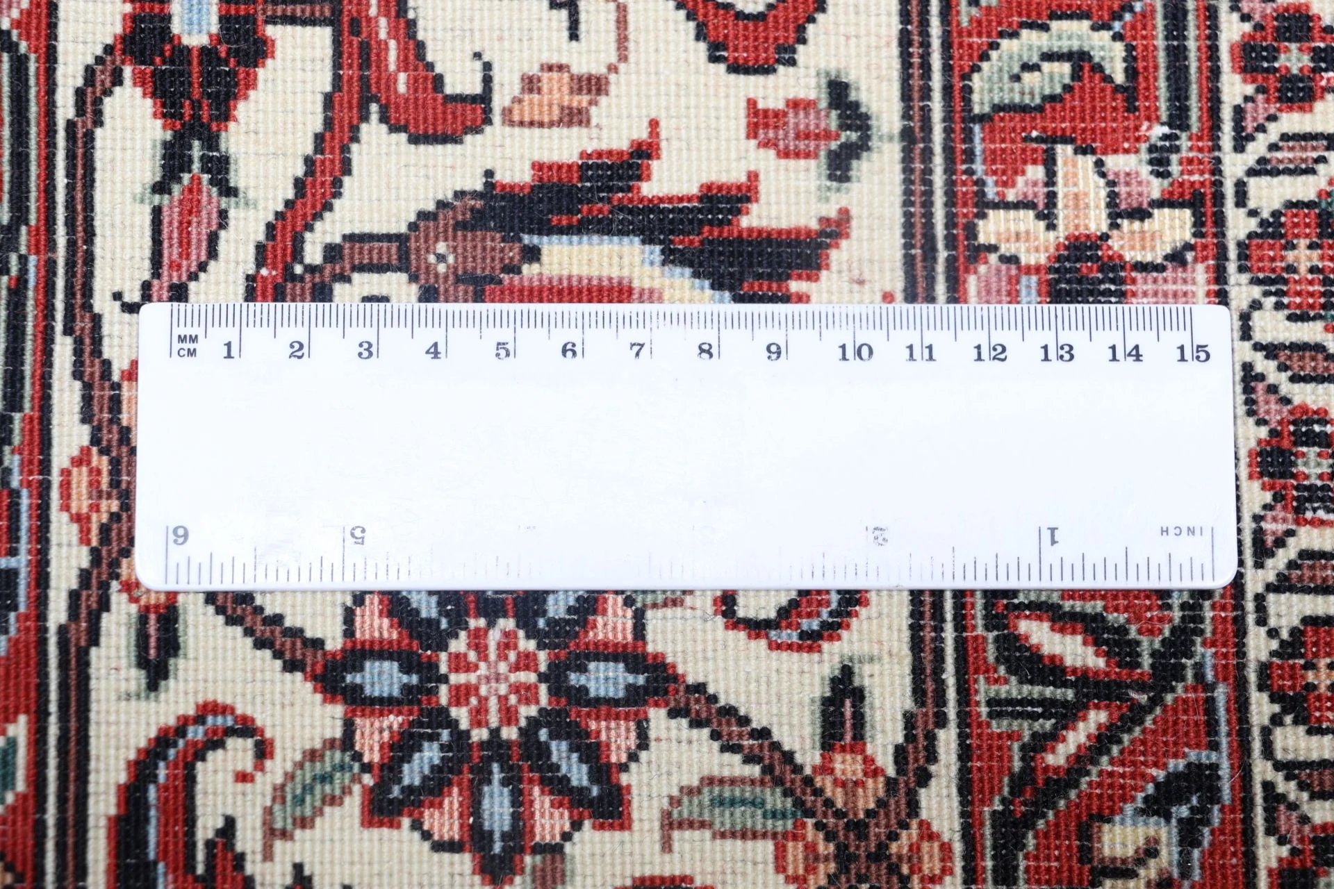 Handgeknüpfter Bijar Perserteppich, 205 × 300 cm, Wolle & Seide