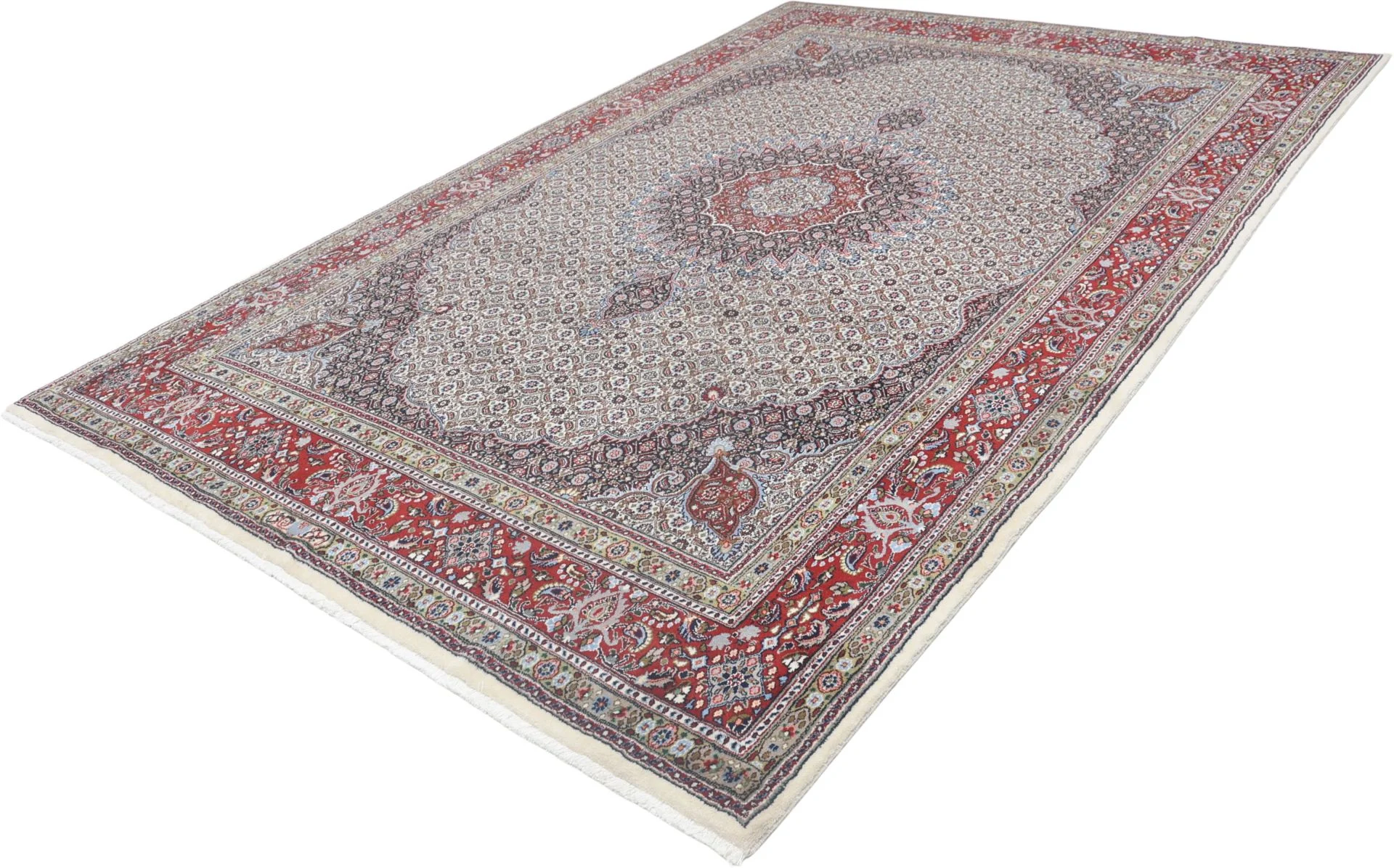 Handgeknüpfter Moud Perserteppich 200 × 303 cm