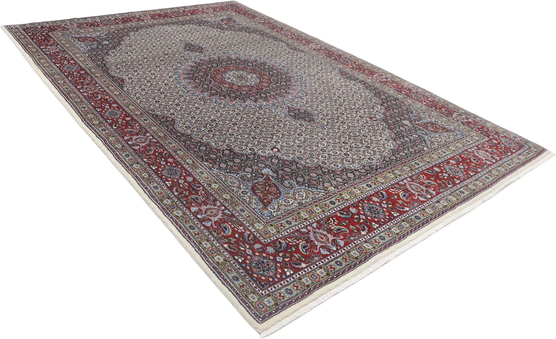 Handgeknüpfter Moud Perserteppich 200 × 303 cm