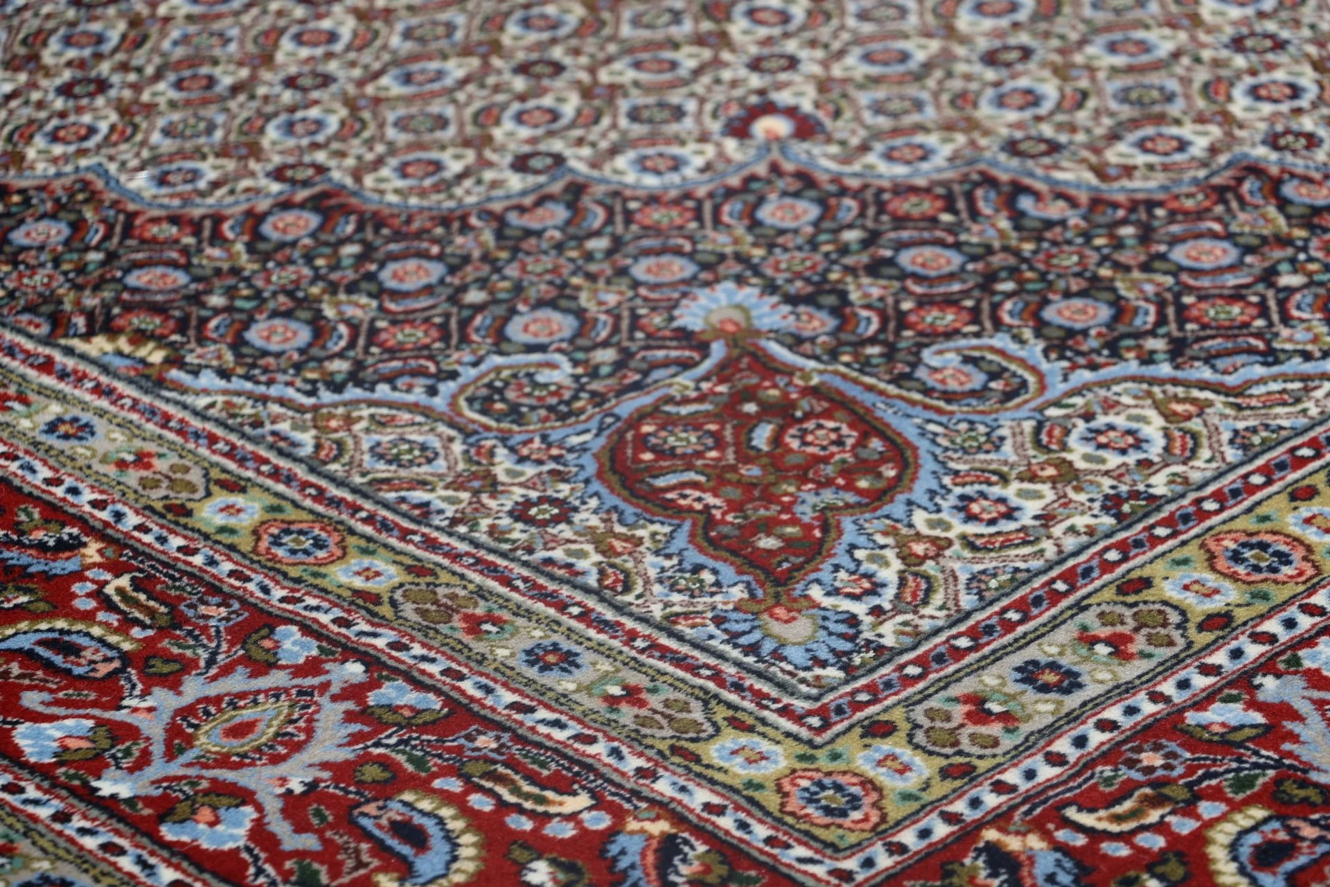 Handgeknüpfter Moud Perserteppich 200 × 303 cm