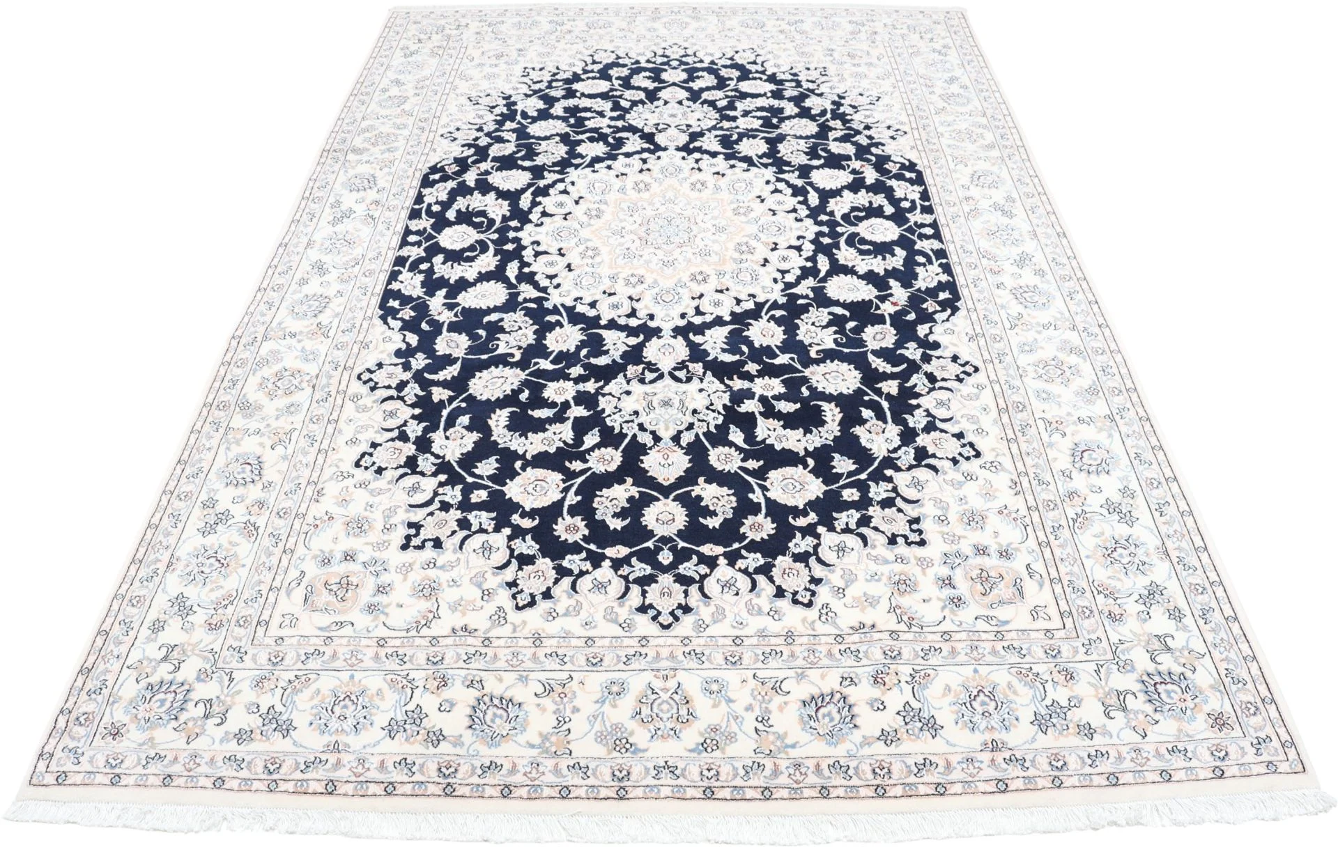 Handgeknüpfter Nain Perserteppich 200 × 310 cm