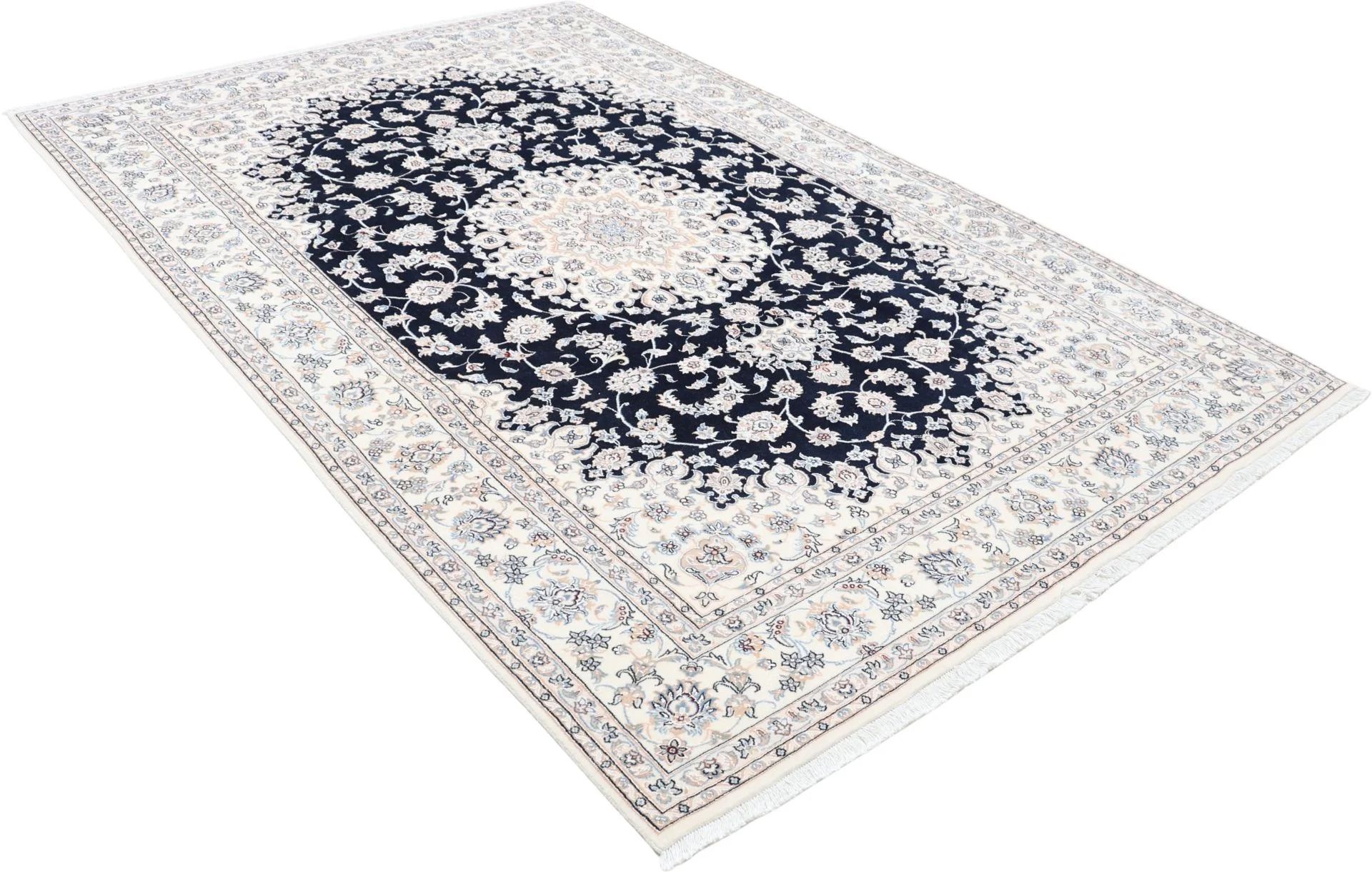 Handgeknüpfter Nain Perserteppich 200 × 310 cm