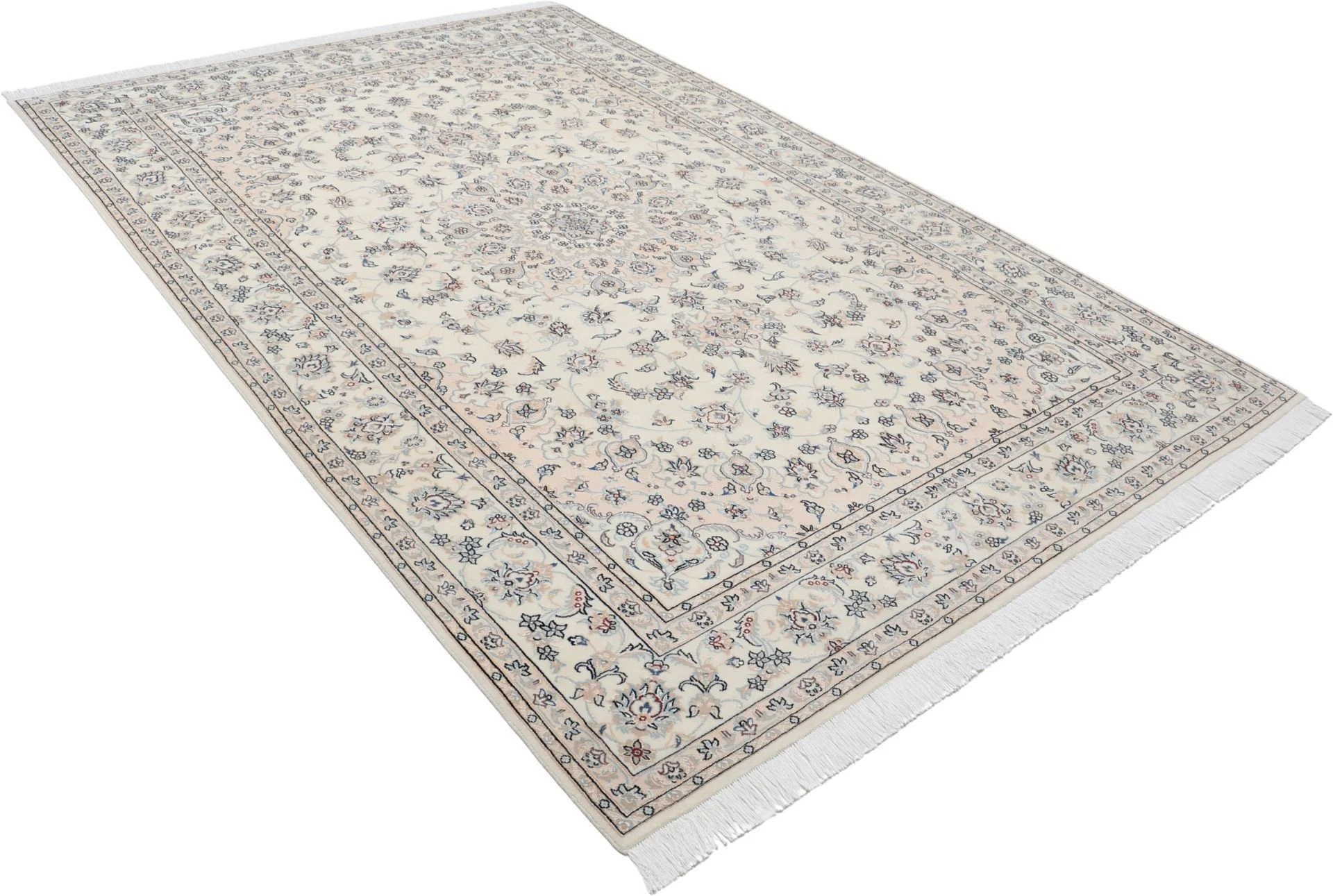 Handgeknüpfter Nain Perserteppich 197 × 306 cm