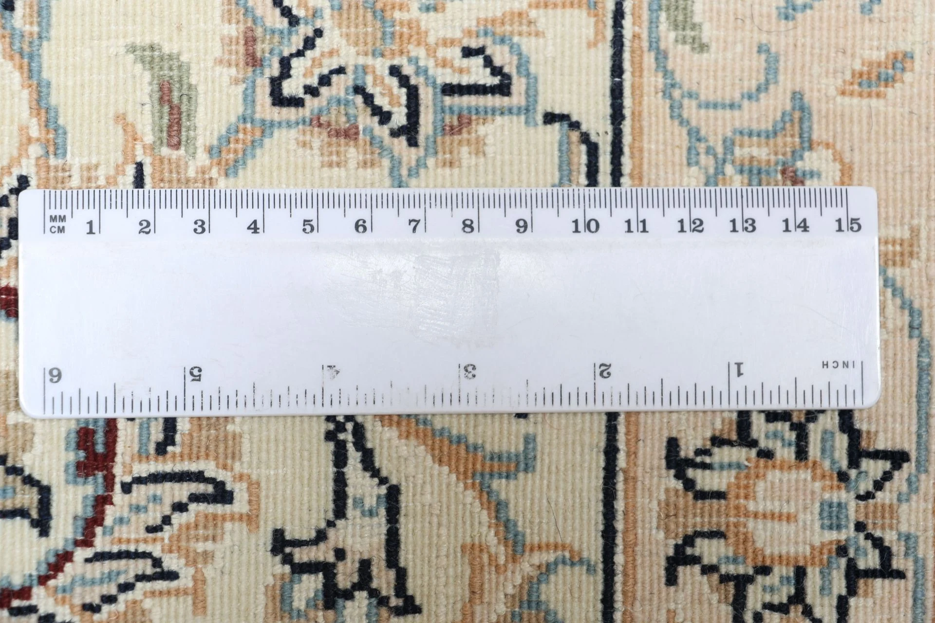 Nain Perserteppich 250 × 350 cm aus Wolle & Seide, handgeknüpft