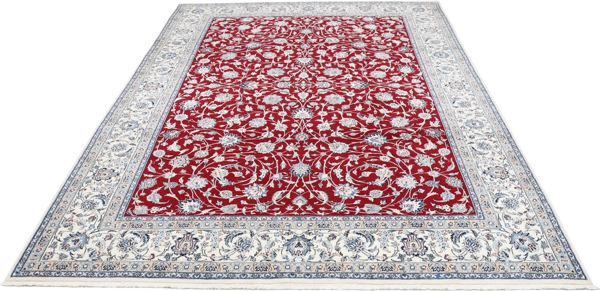 Handgeknüpfter Nain Perserteppich 245 × 344 cm