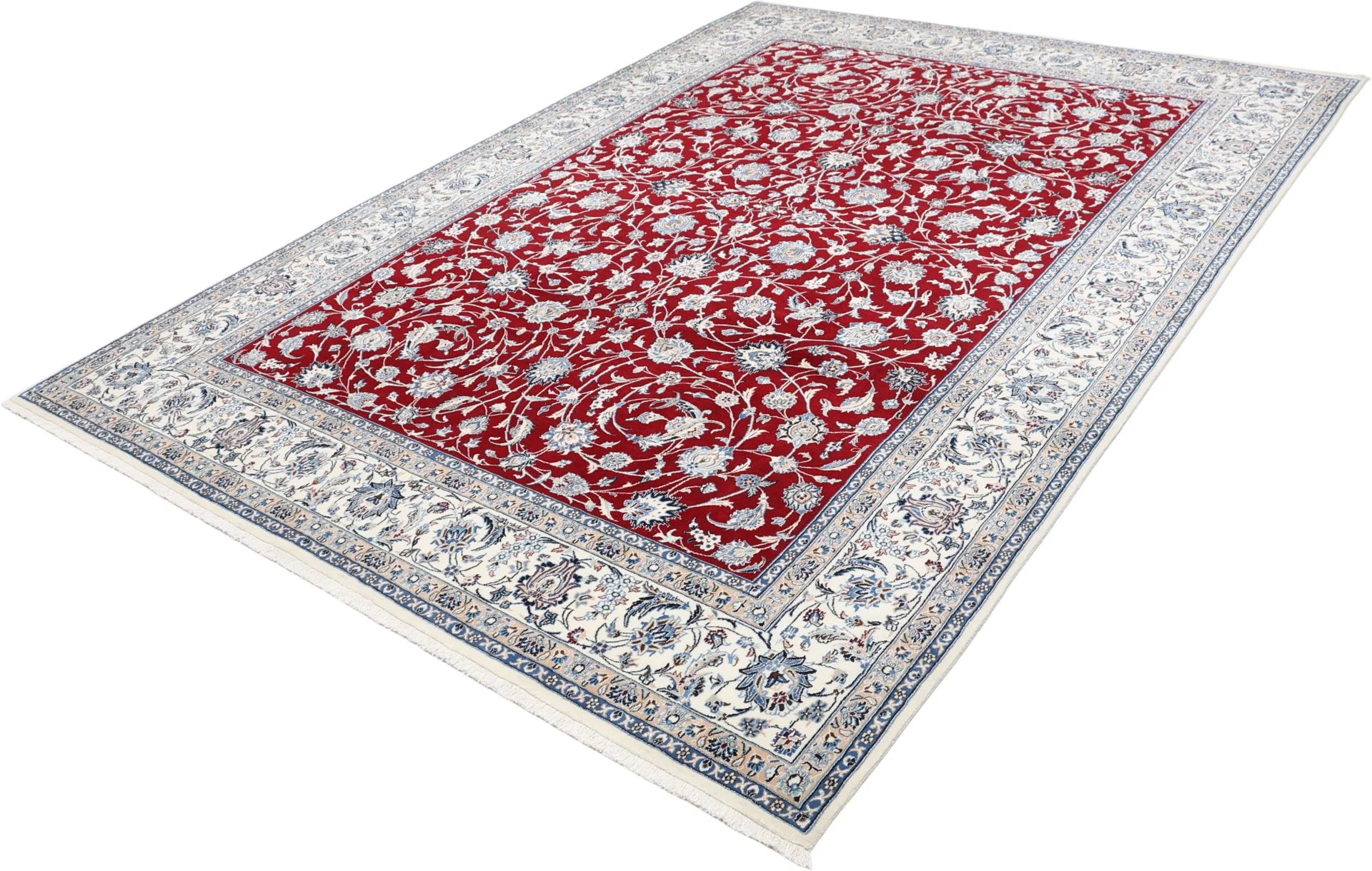 Handgeknüpfter Nain Perserteppich 245 × 344 cm