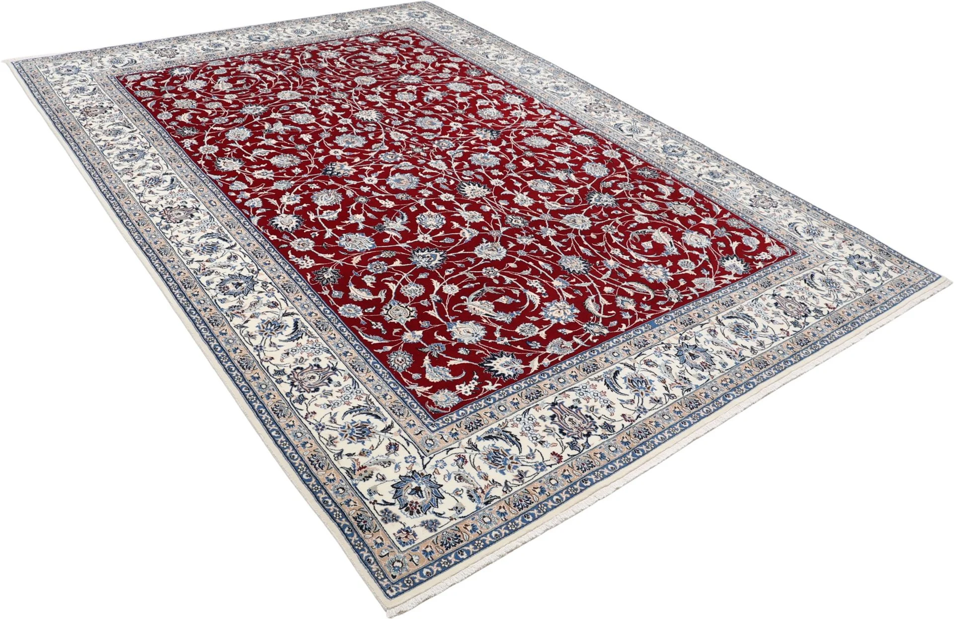 Handgeknüpfter Nain Perserteppich 245 × 344 cm