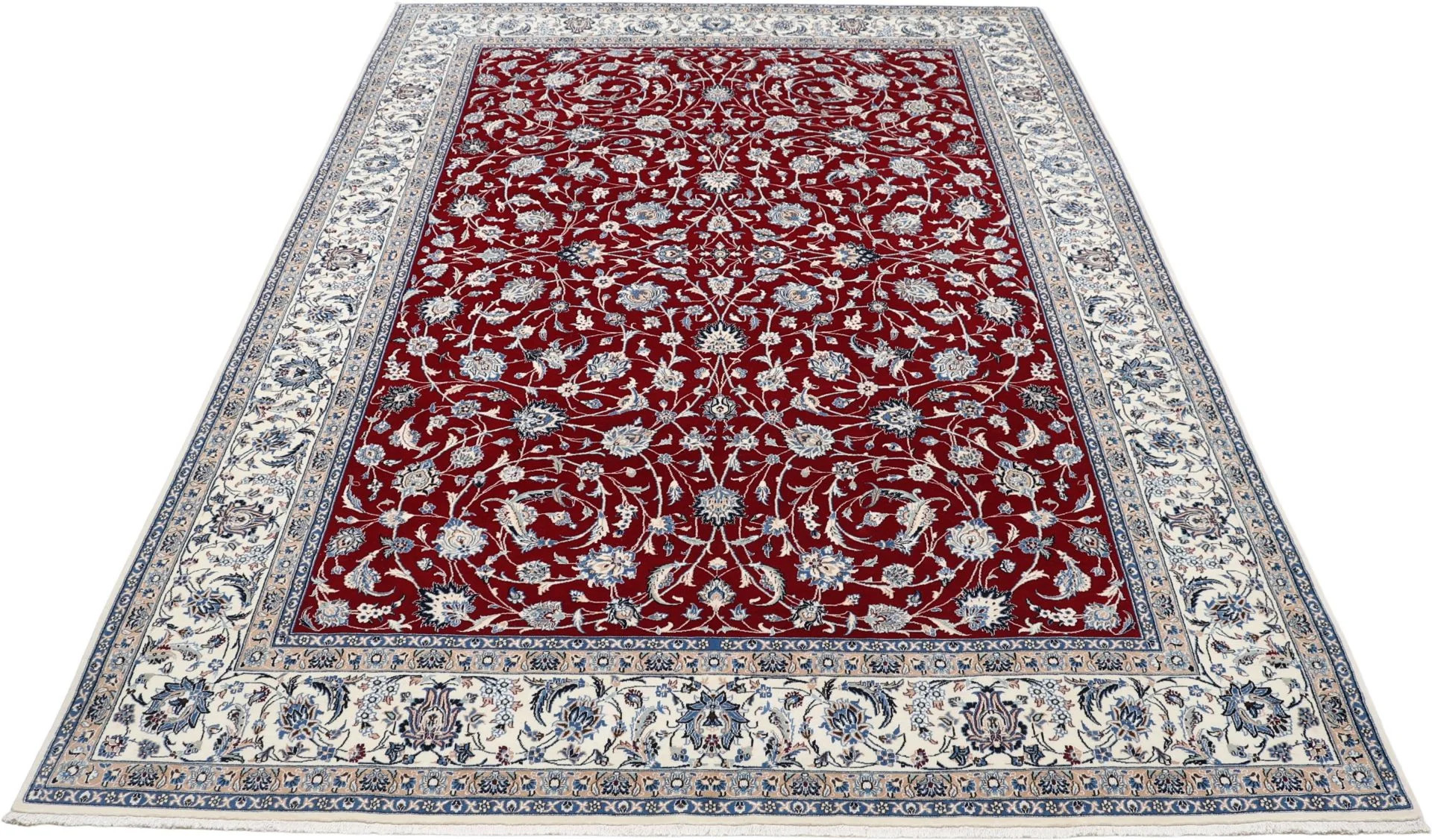 Handgeknüpfter Nain Perserteppich 245 × 344 cm