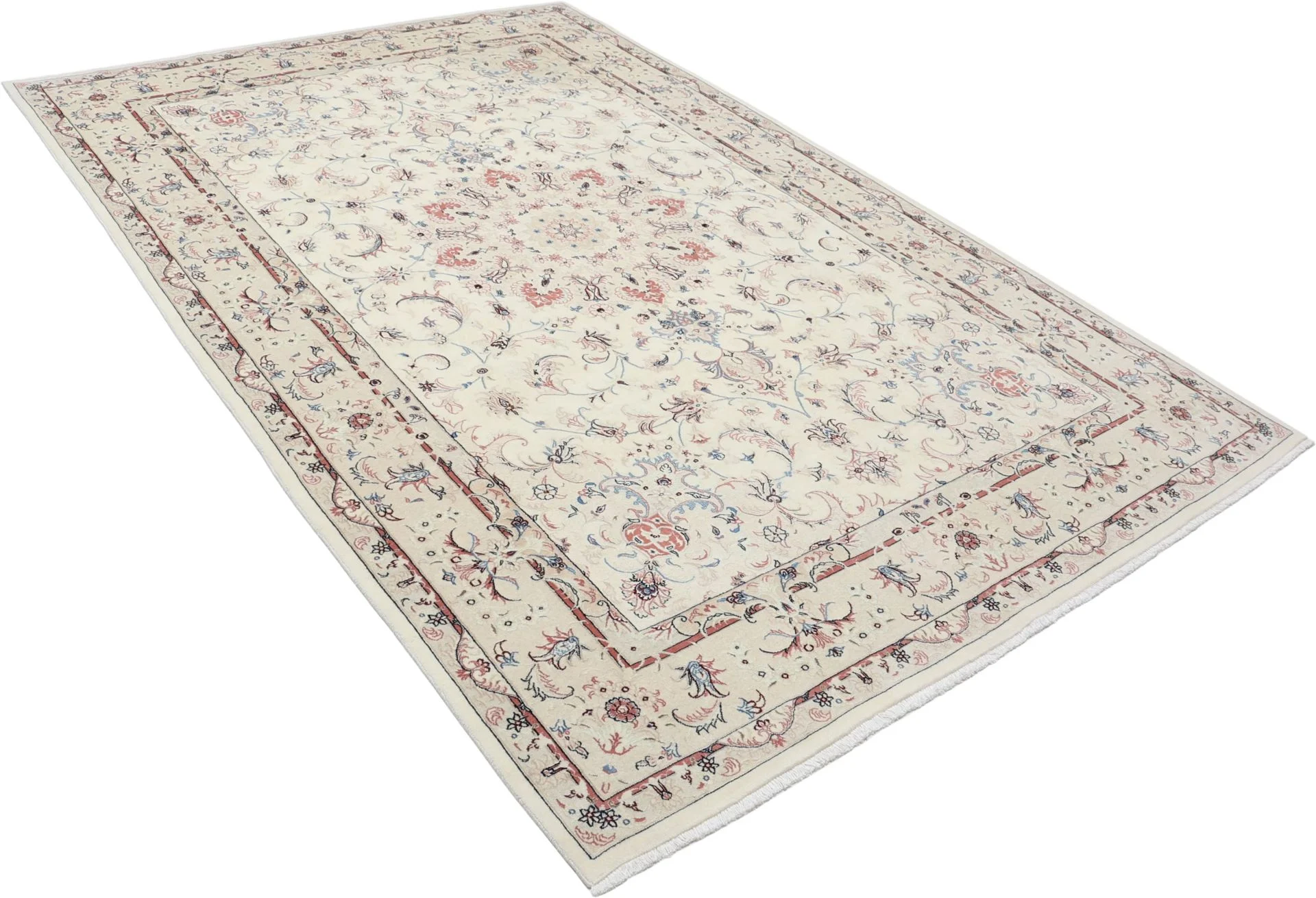 perserteppich-tabriz-198-x-305-cm-schurwolle-seide-handgeknupft-46 Handgeknüpfter Täbriz Perserteppich, 198 × 305 cm, Wolle & Seide
