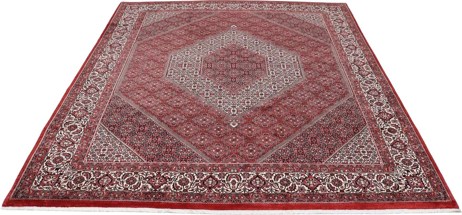 Bijar Perserteppich aus Iran, 255 × 297 cm