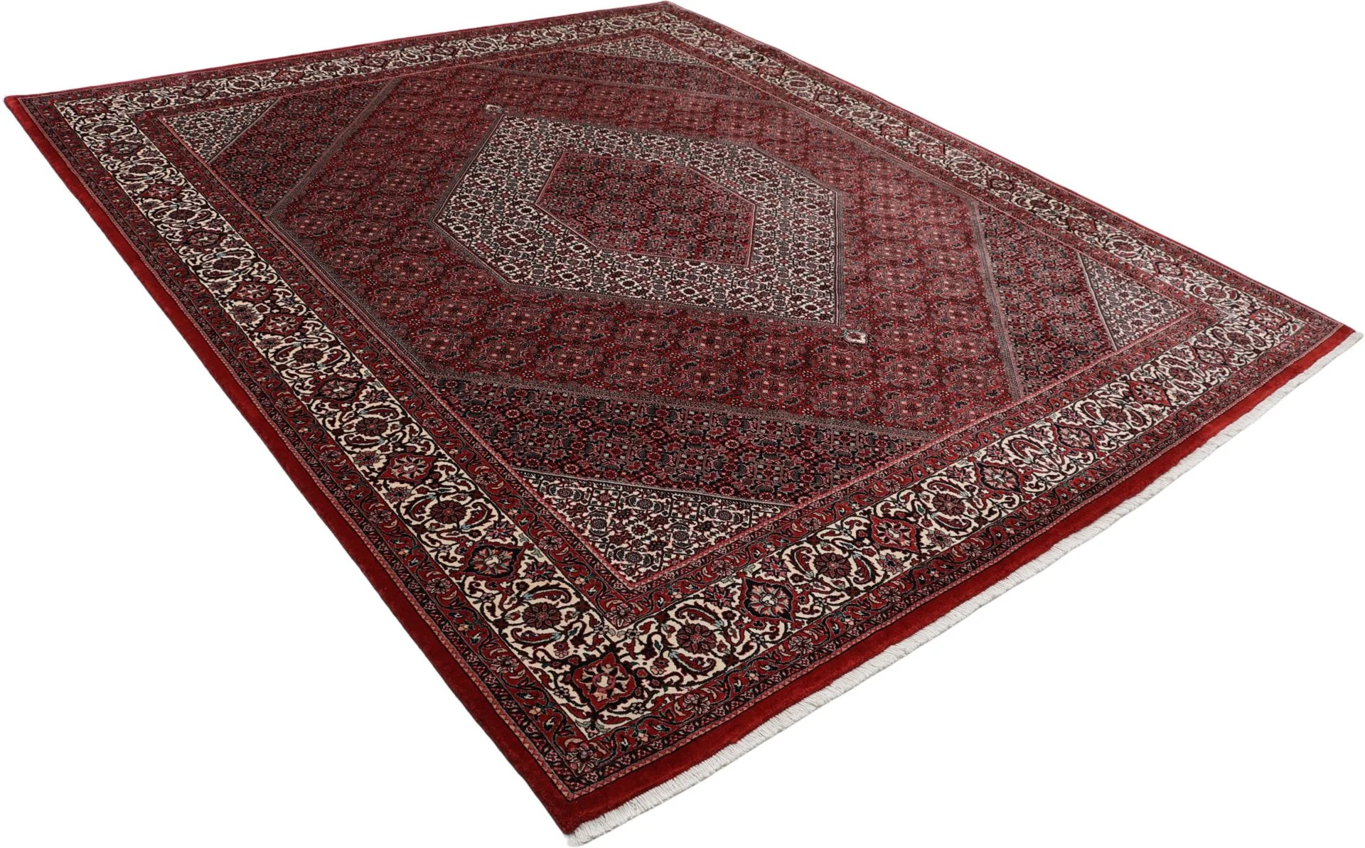 Bijar Perserteppich aus Iran, 255 × 297 cm